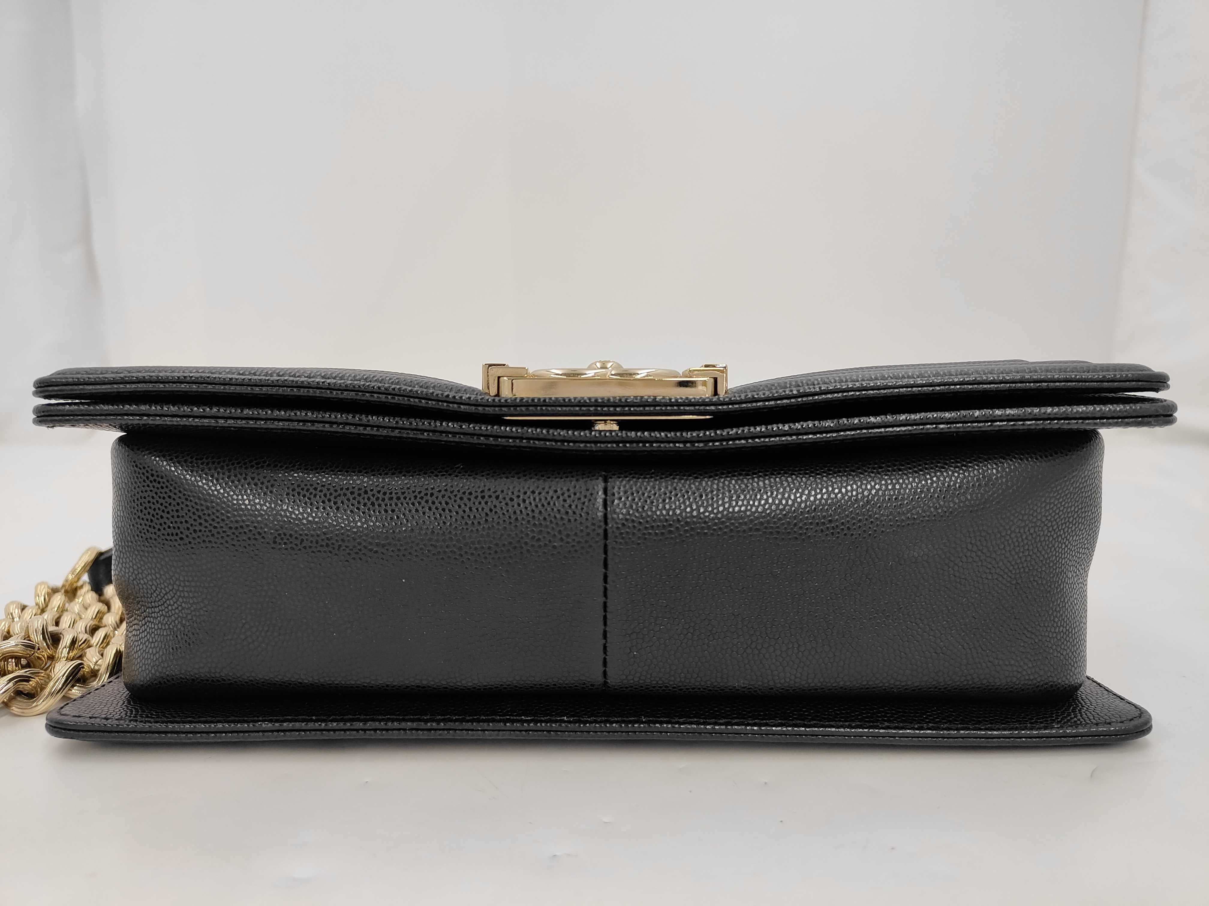 Boy Chanel 25, Gold Hardware, Serial No. 23, Card Seal, Dust Bag, Shoulder Bag — view 7
