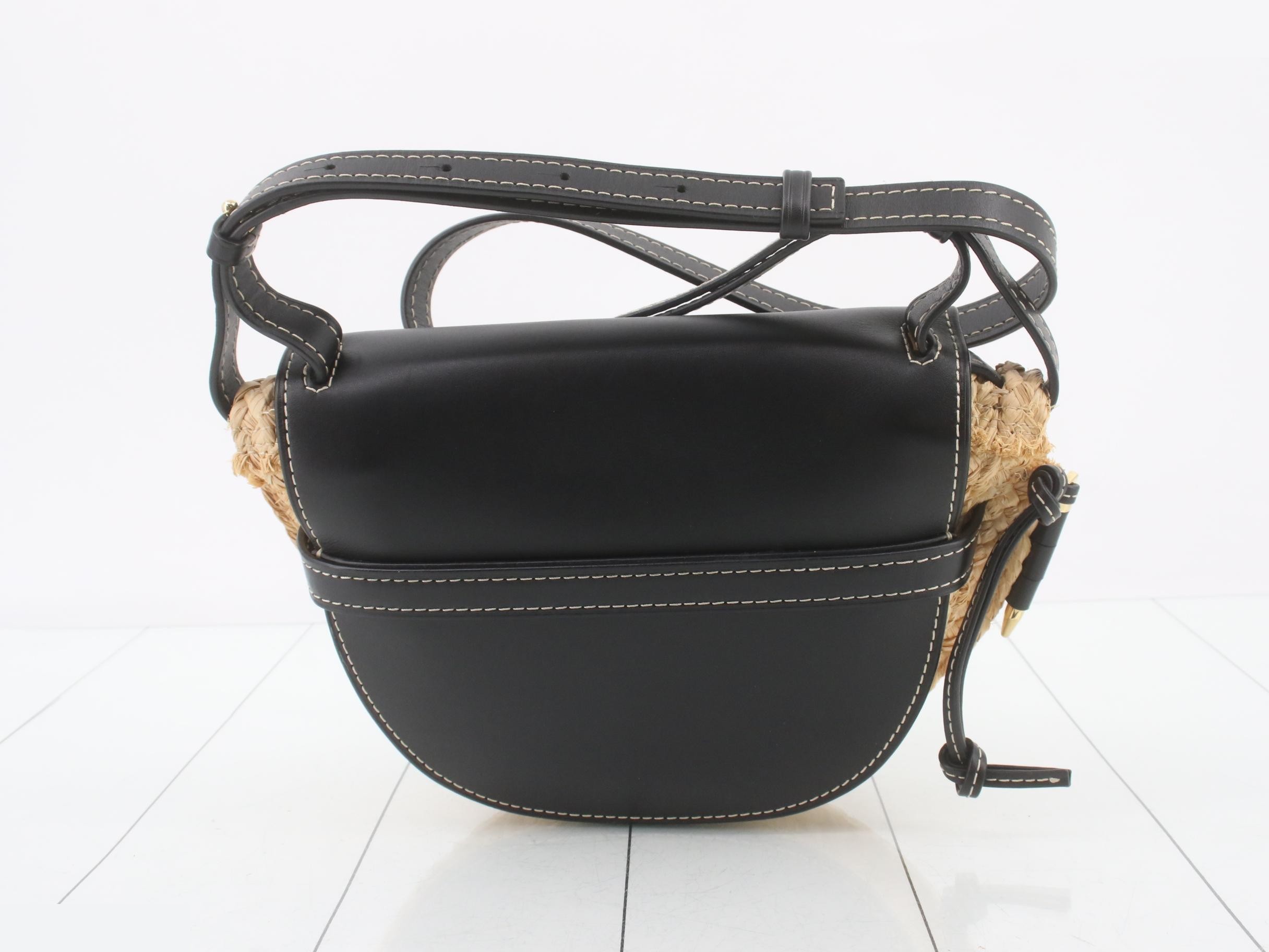 Gate Raffia Shoulder Bag — view 2
