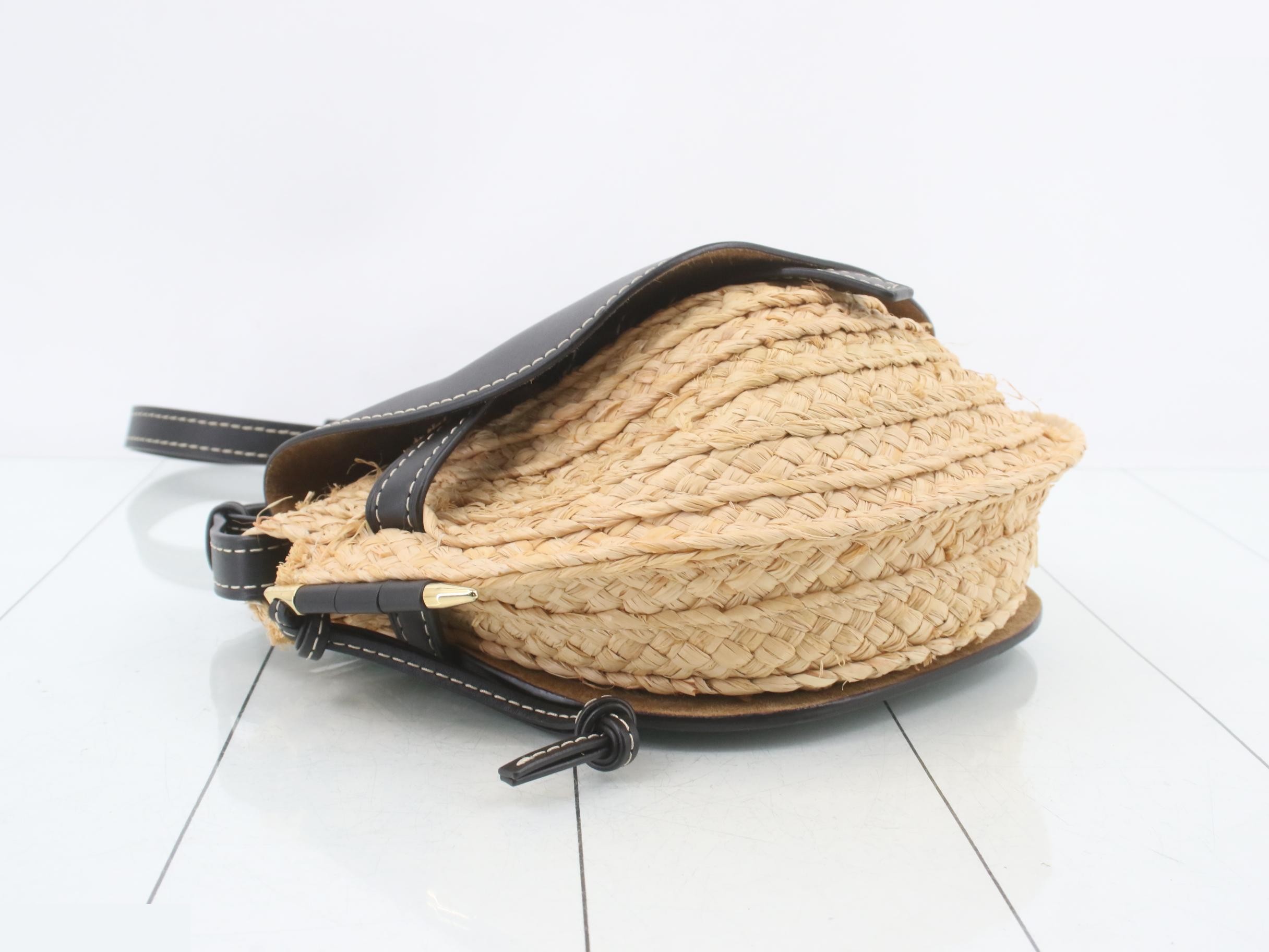 Gate Raffia Shoulder Bag — view 5