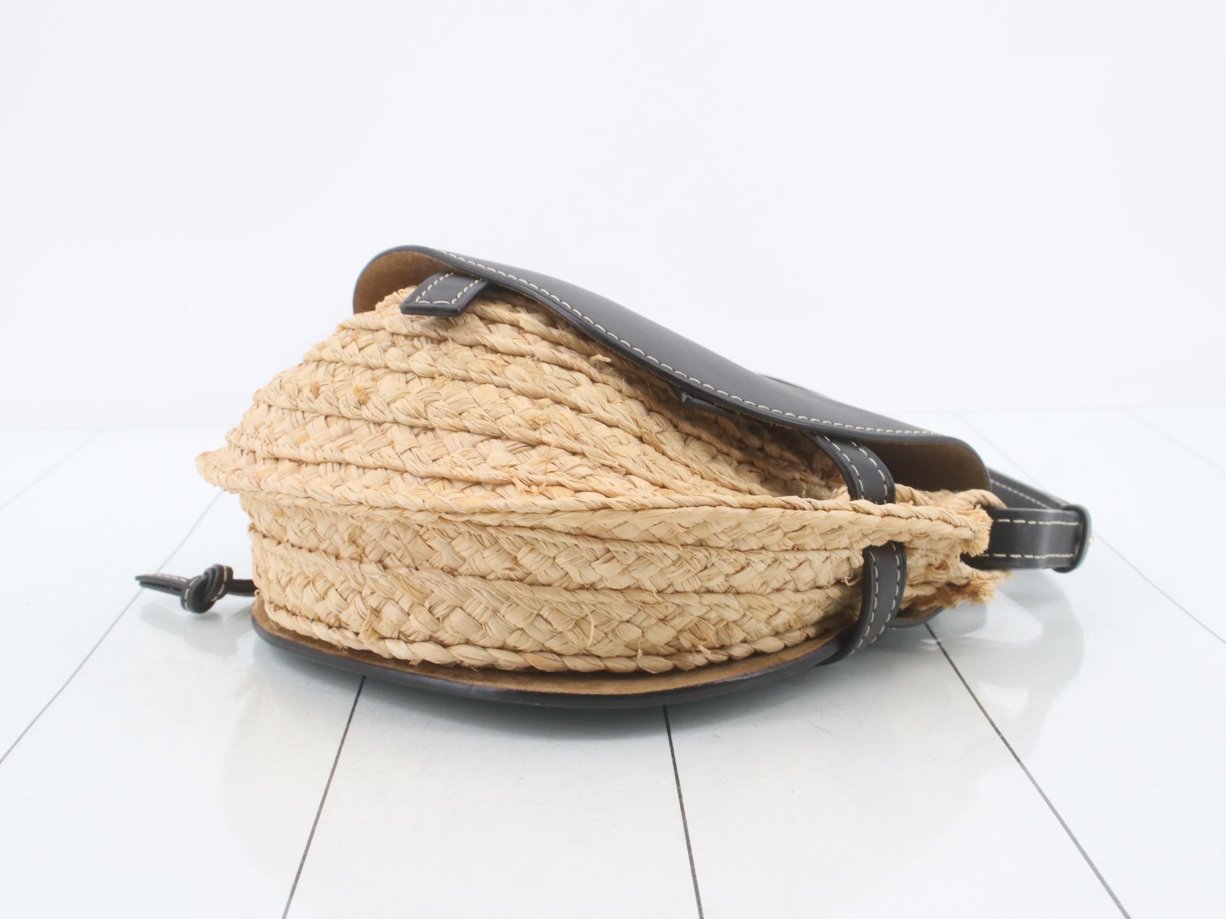 Gate Raffia Shoulder Bag — view 6