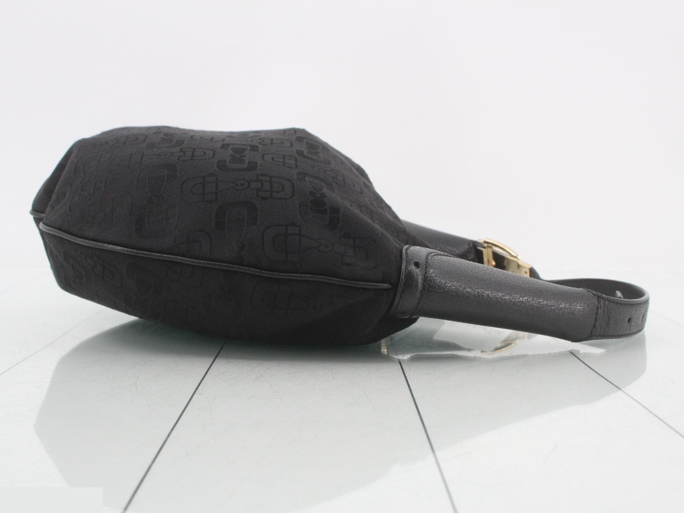 Horsebit pattern hobo shoulder bag — view 3