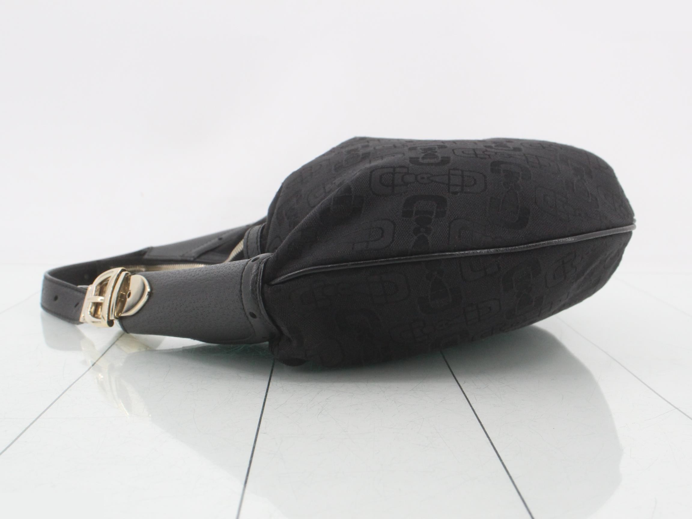 Horsebit pattern hobo shoulder bag — view 4