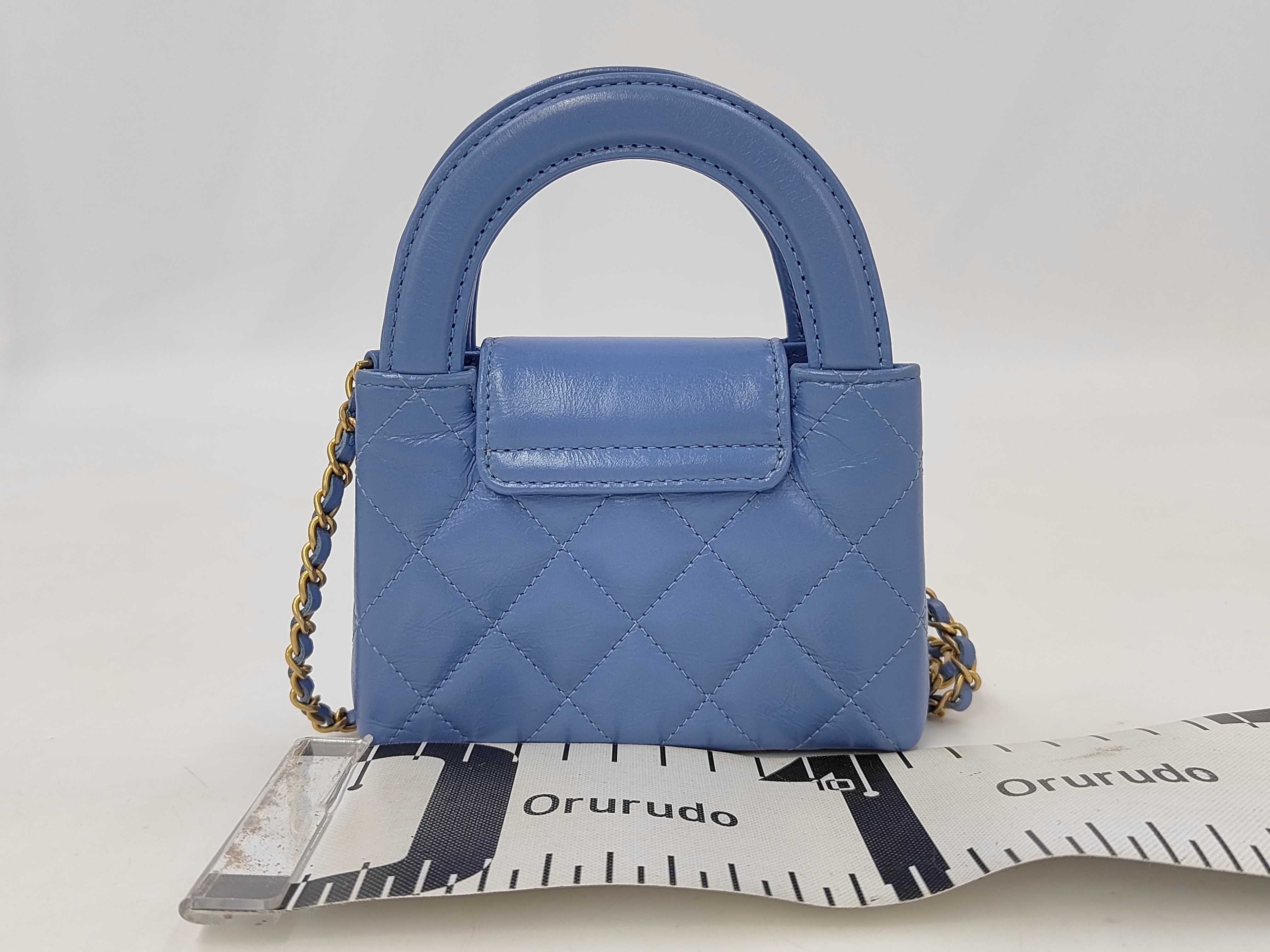 Kelly-style top-handle 2-way chain shoulder bag (random serial number) — view 2