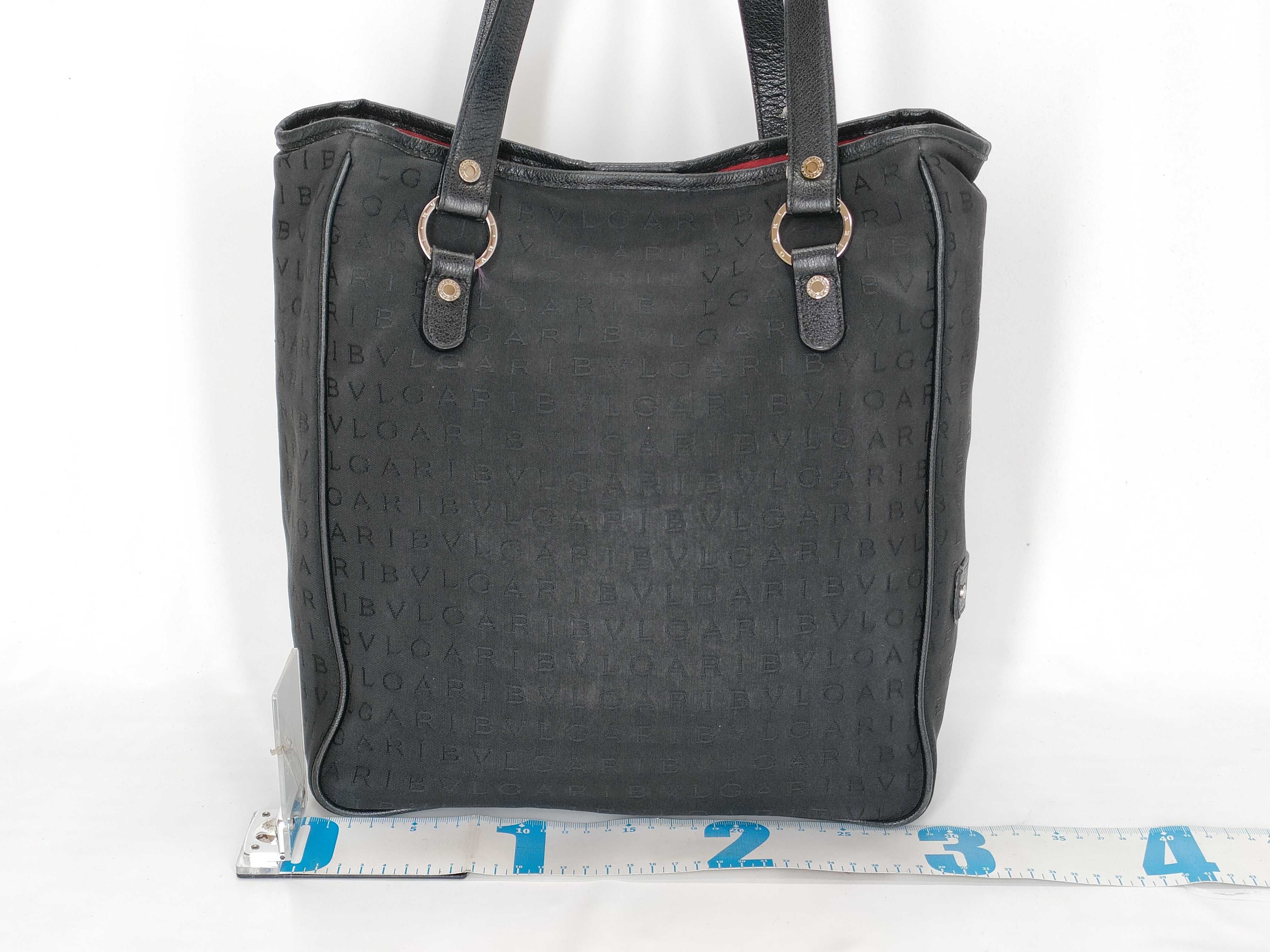 Logomania Black Tote Bag — view 2