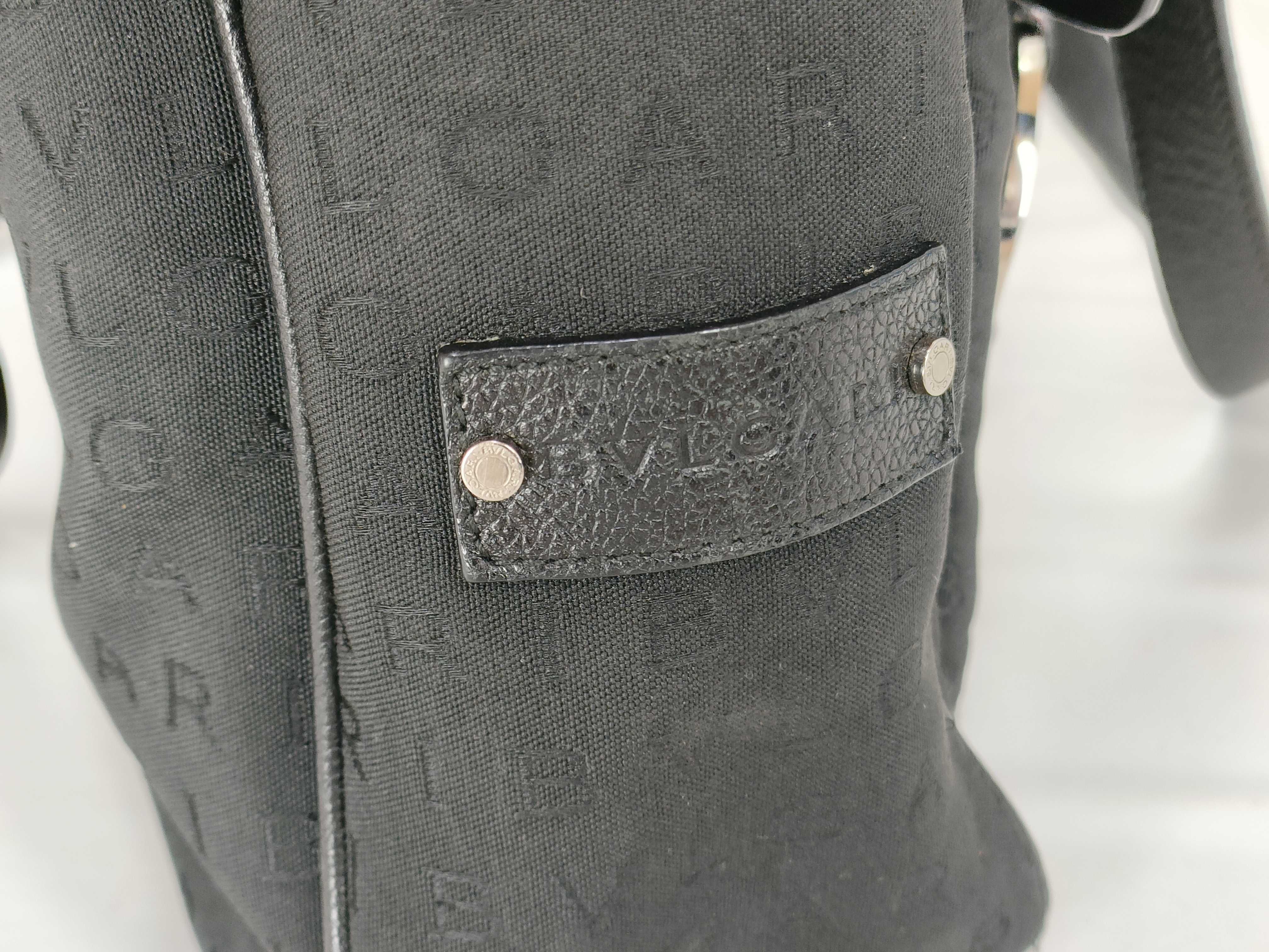 Logomania Black Tote Bag — view 12