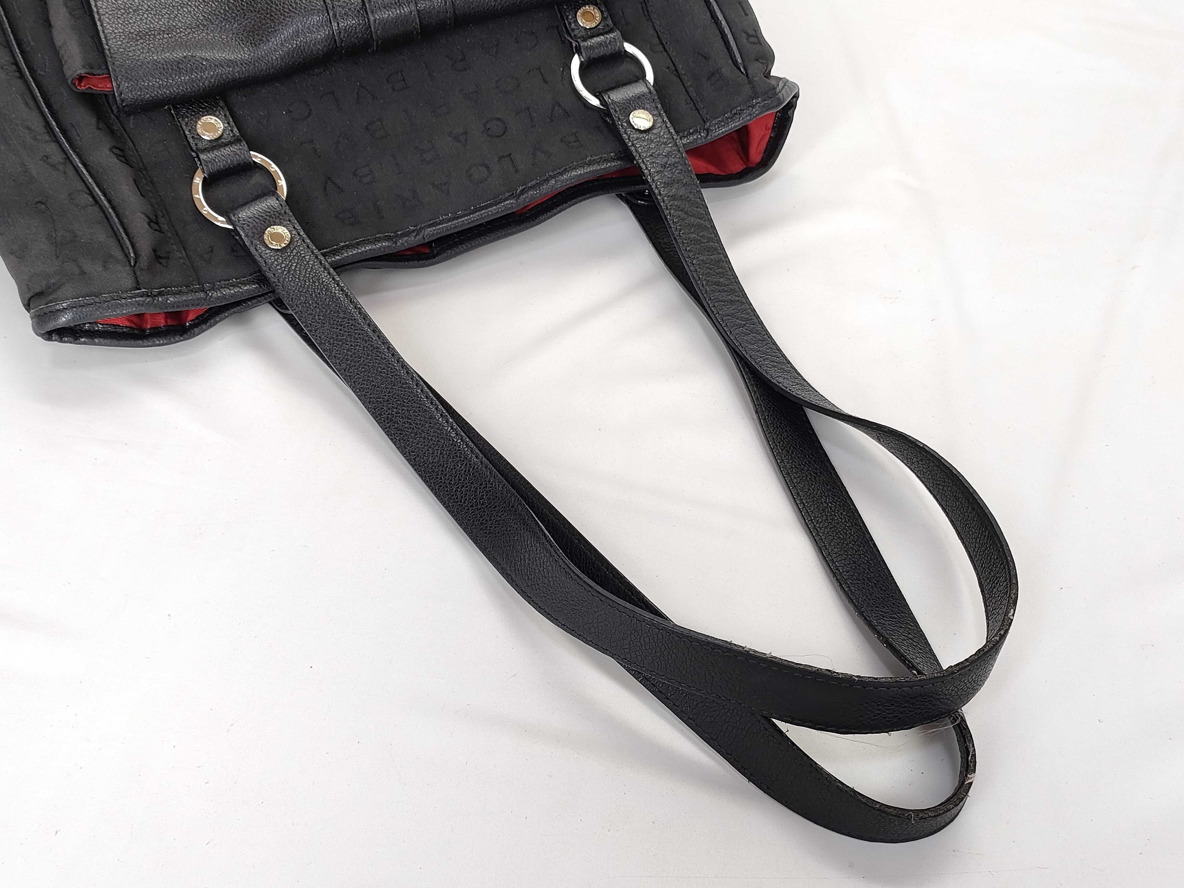 Logomania Black Tote Bag — view 3