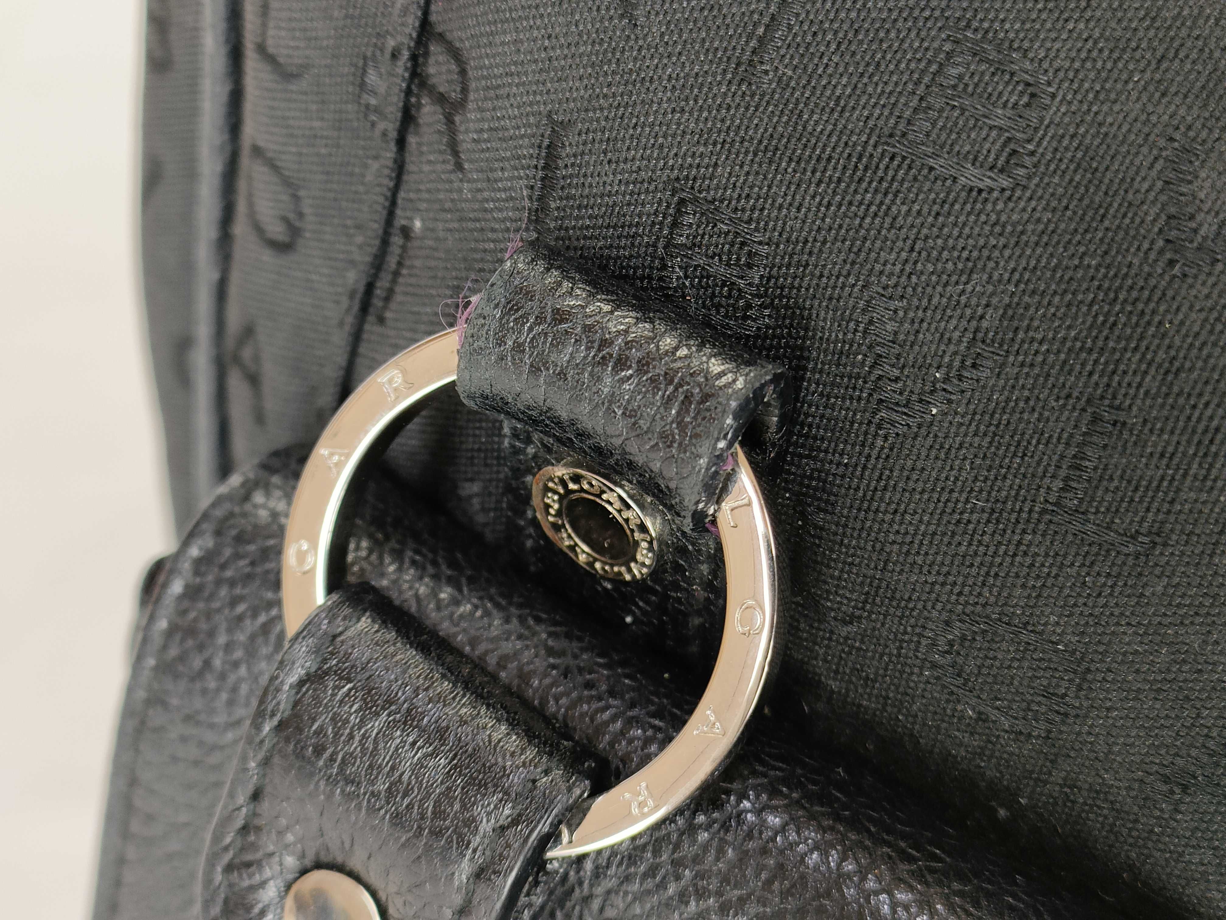 Logomania Black Tote Bag — view 5