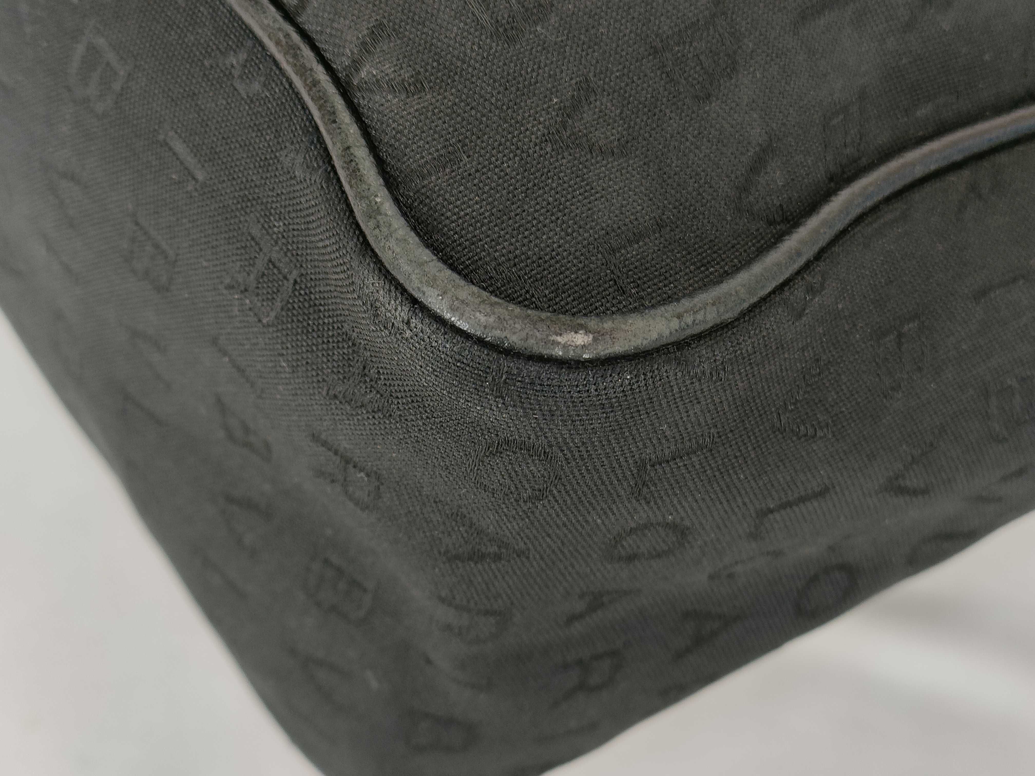 Logomania Black Tote Bag — view 6