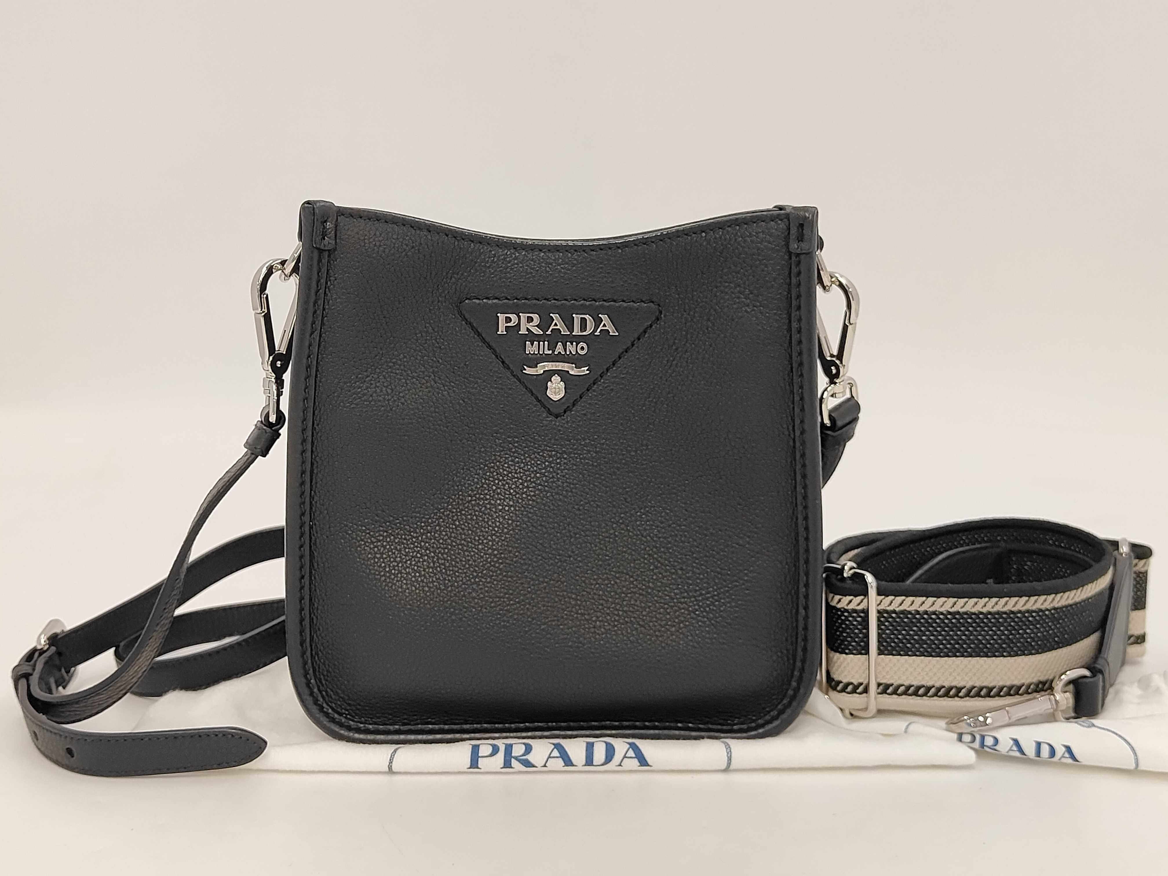 Leather Vitteroidino Shoulder 1BH191 Shoulder Bag