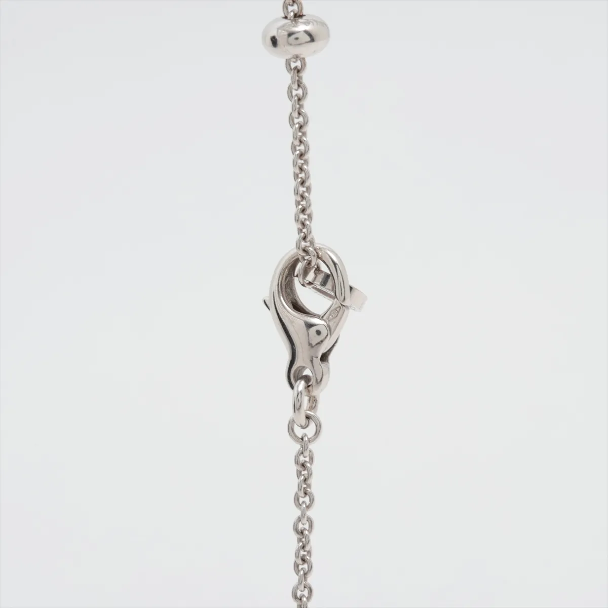 B.zero1 Element Necklace, 750 (WG), 14.9g, some plating peeling. — view 3