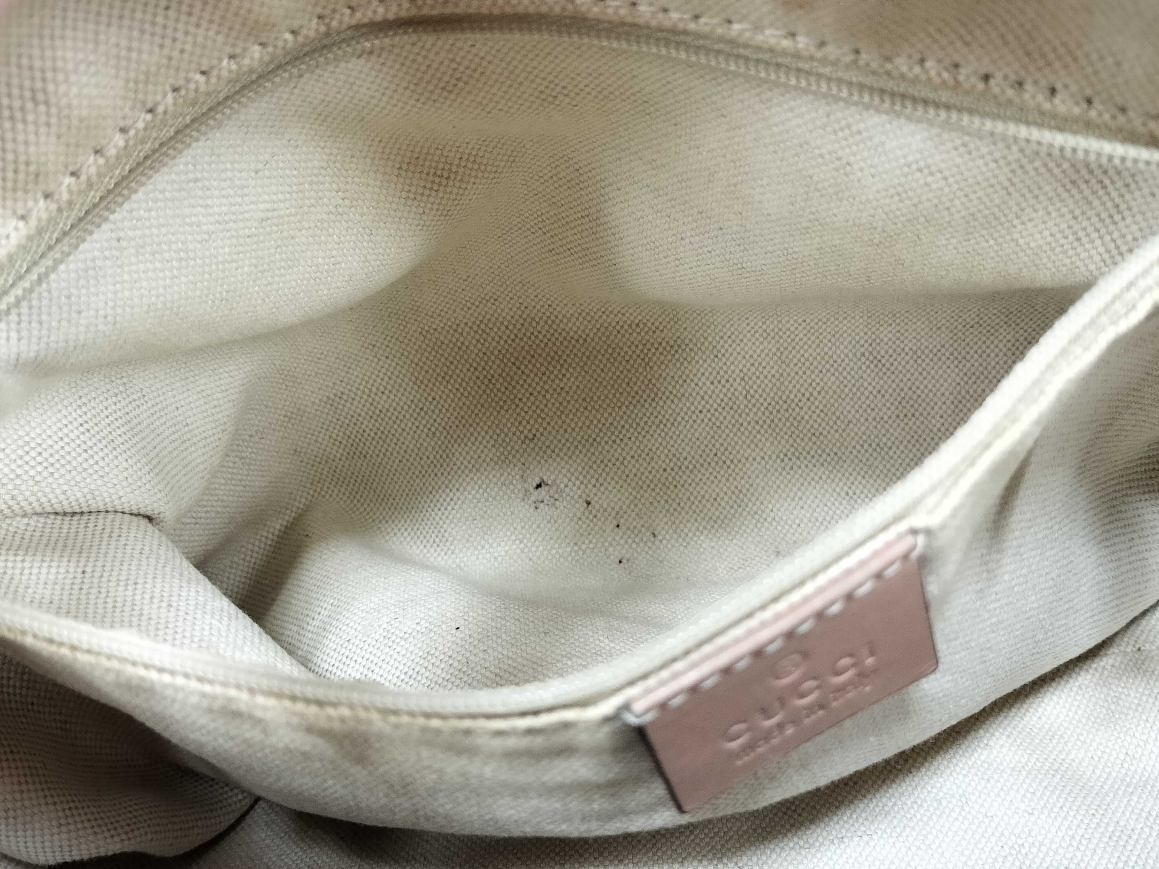 GG Canvas Gucci Handbag Leather Canvas GG Pattern Handbag — view 10
