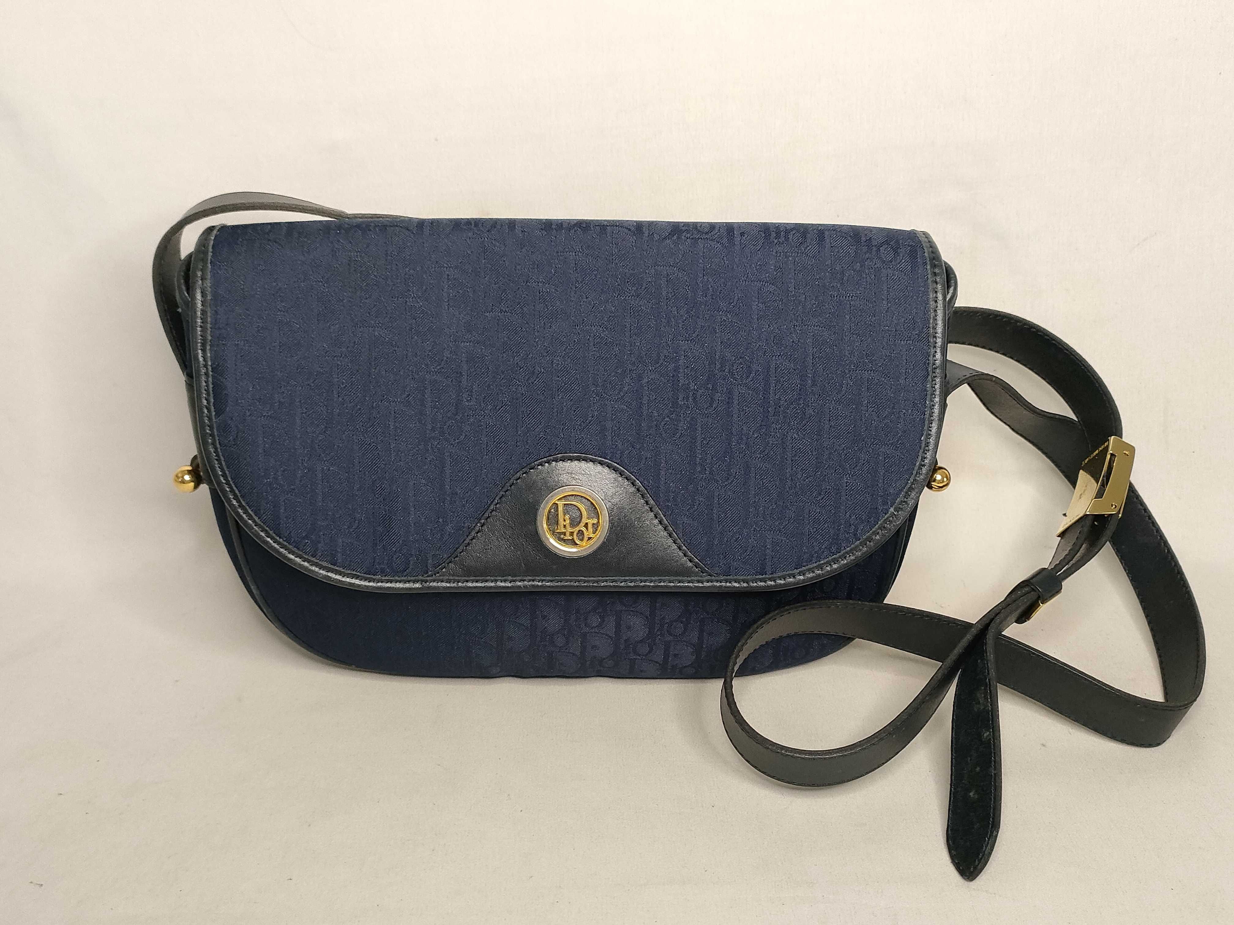 Trotter Christian Shoulder Bag Navy Shoulder Bag
