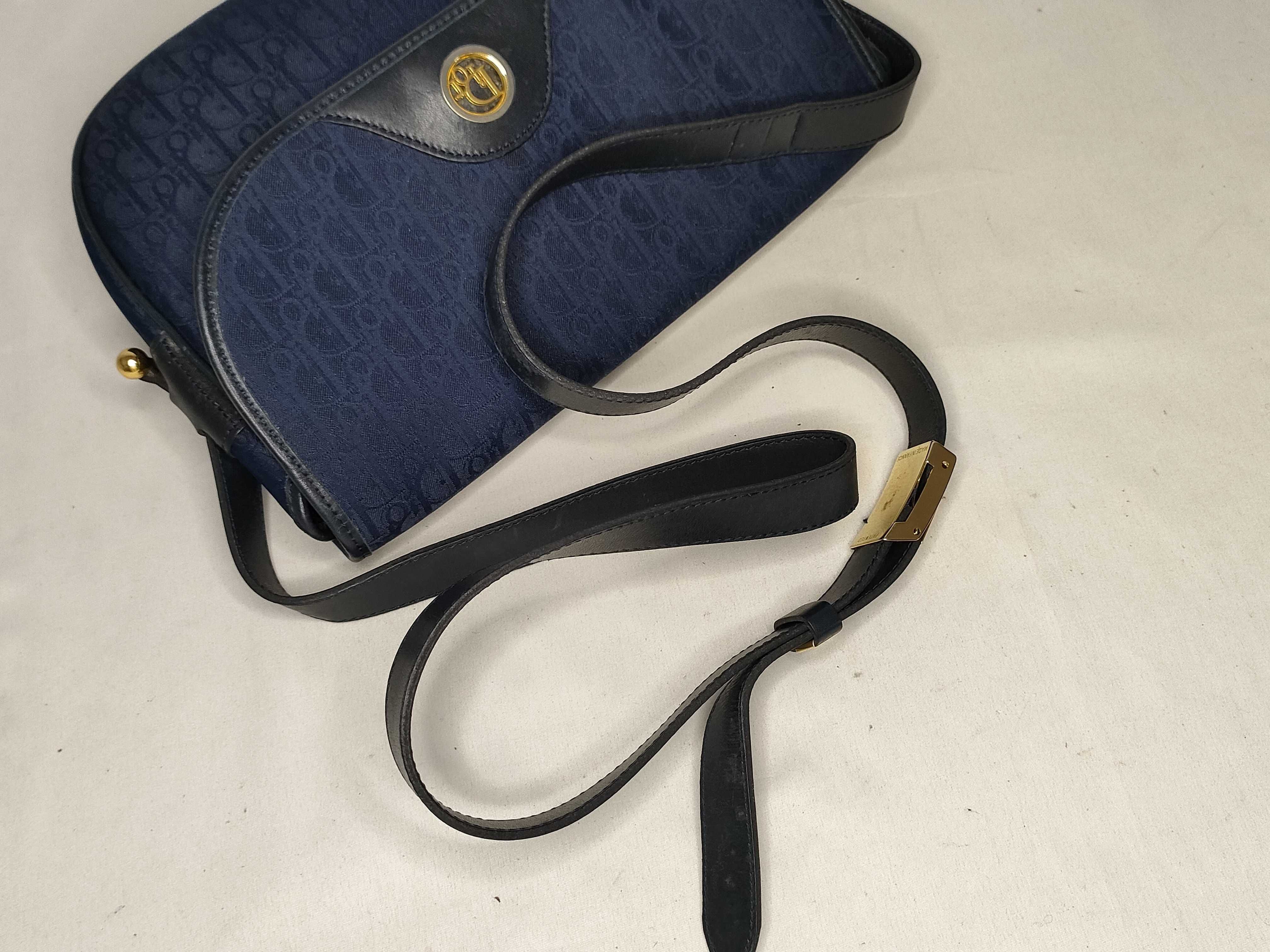 Trotter Christian Shoulder Bag Navy Shoulder Bag — view 3