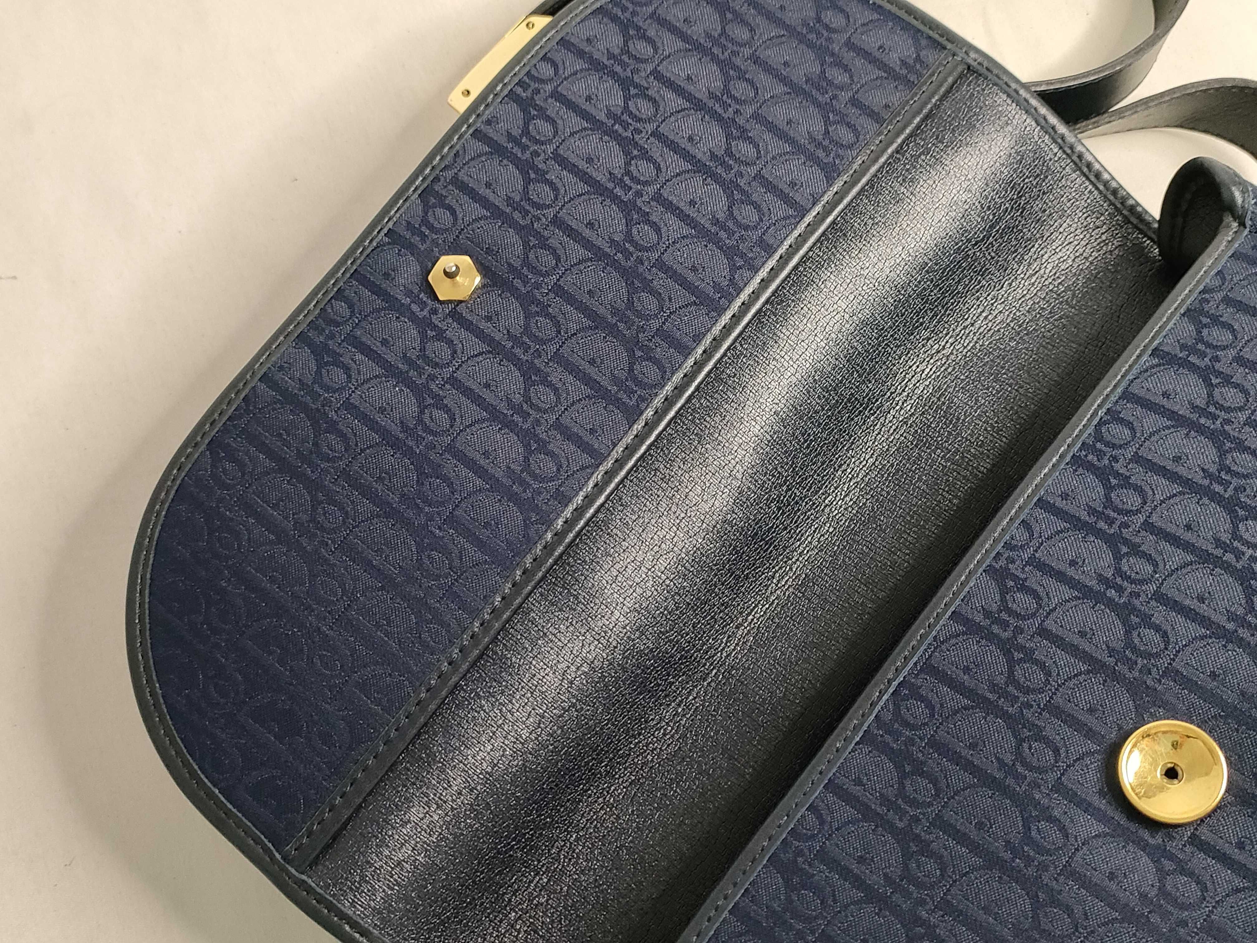 Trotter Christian Shoulder Bag Navy Shoulder Bag — view 8