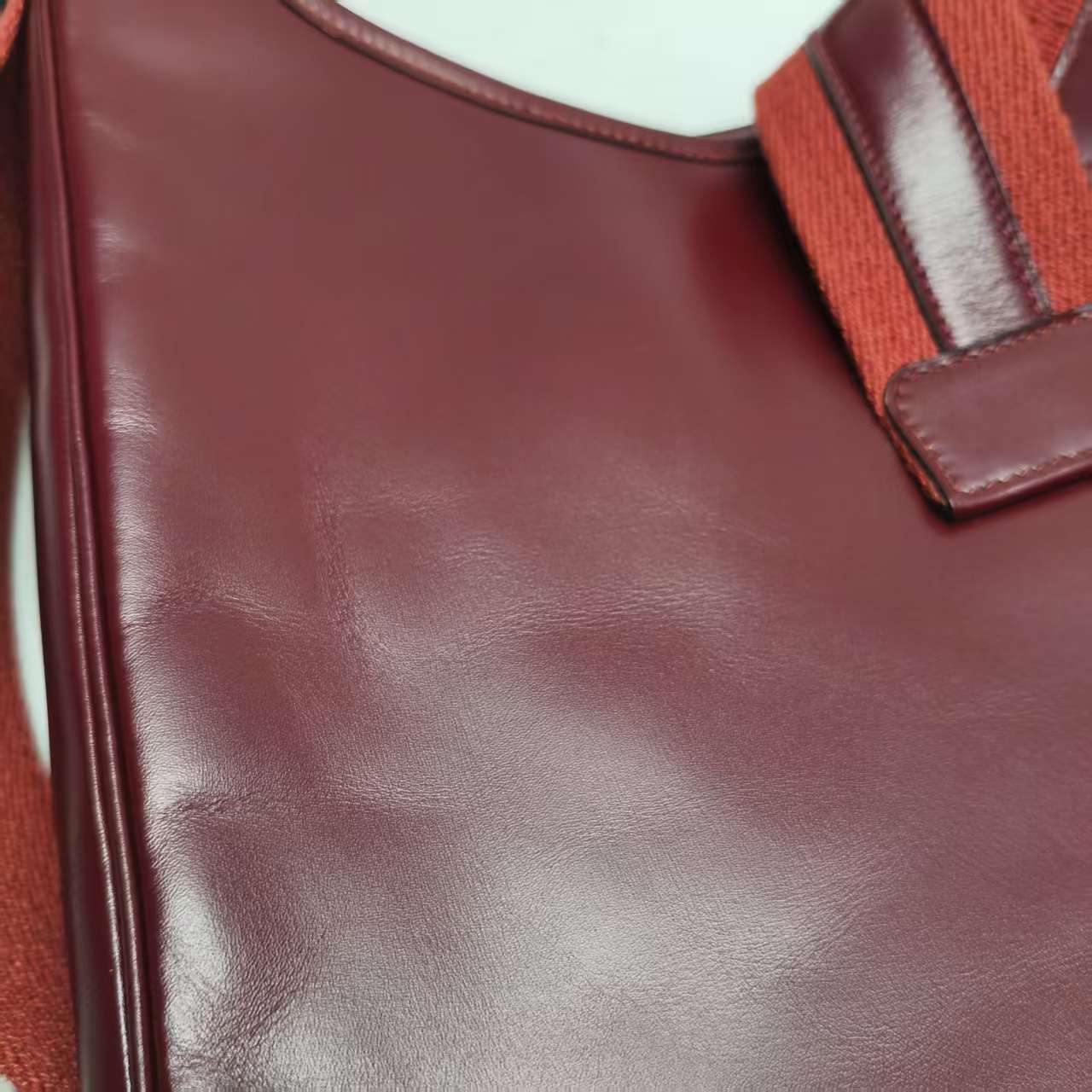 【*Shipped from: China*】HERMES Tsaco Leather R Shoulder Bag — view 12