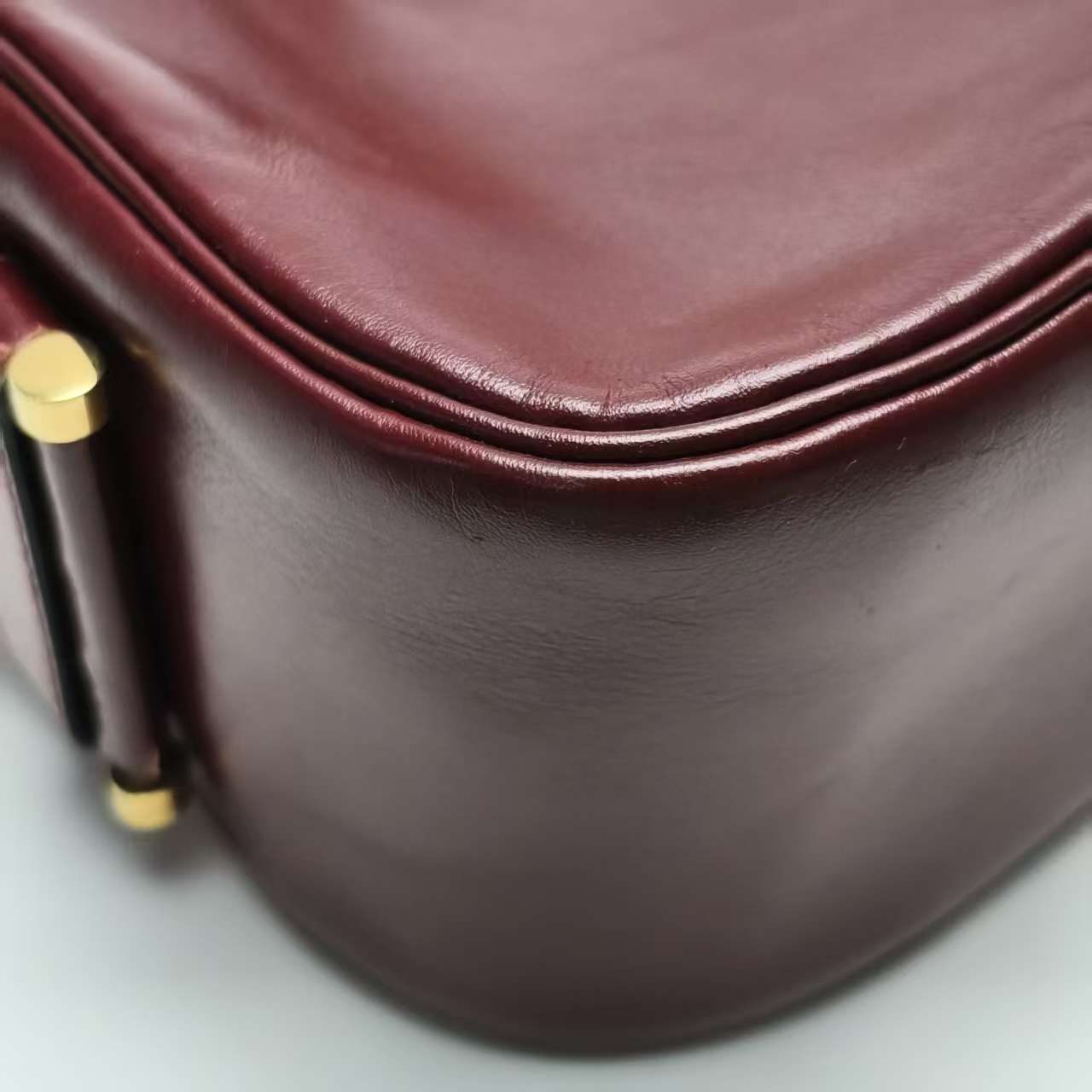【*Shipped from: China*】HERMES Tsaco Leather R Shoulder Bag — view 6
