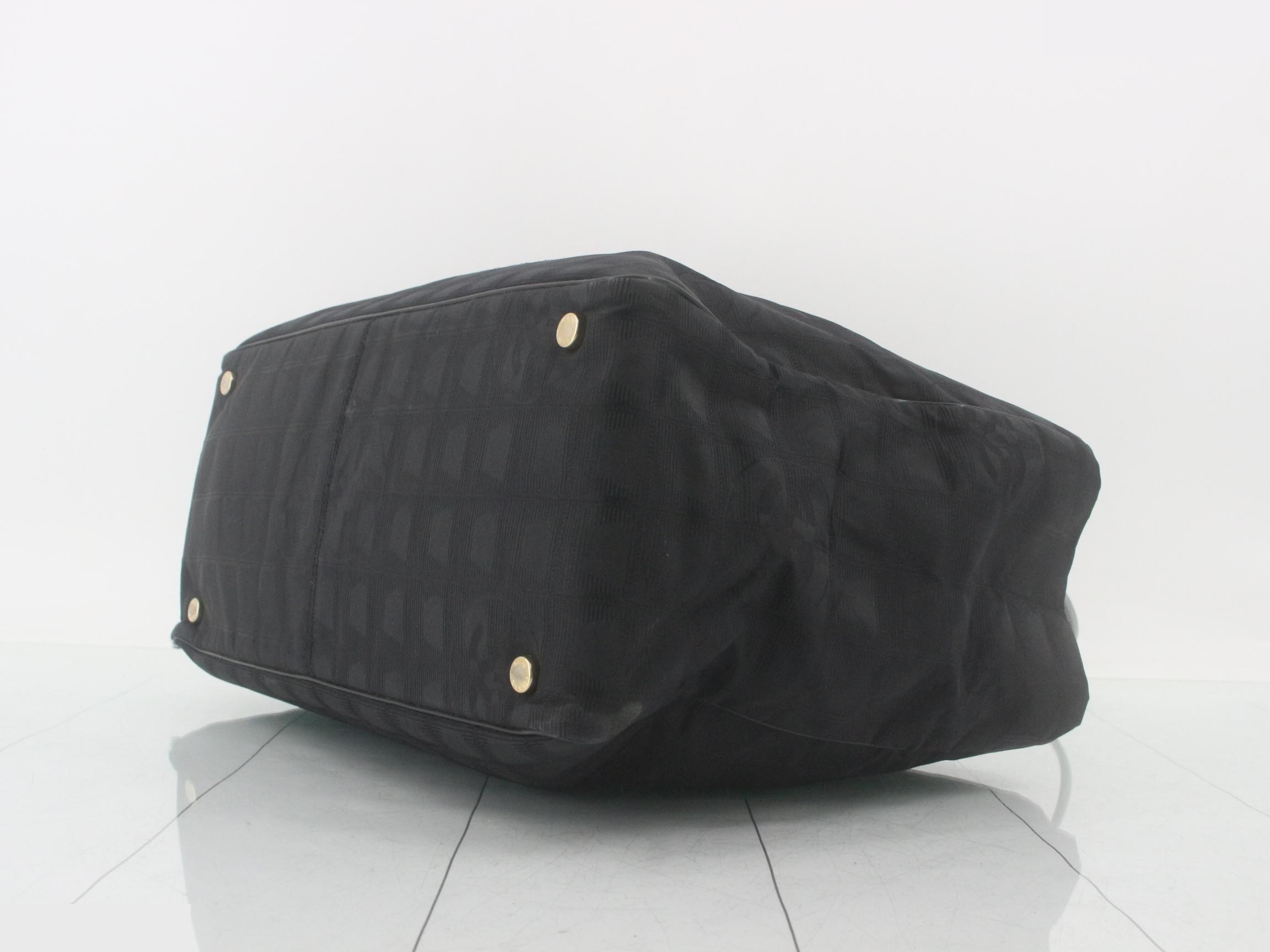New Travel Line Tote Bag, Black — view 6