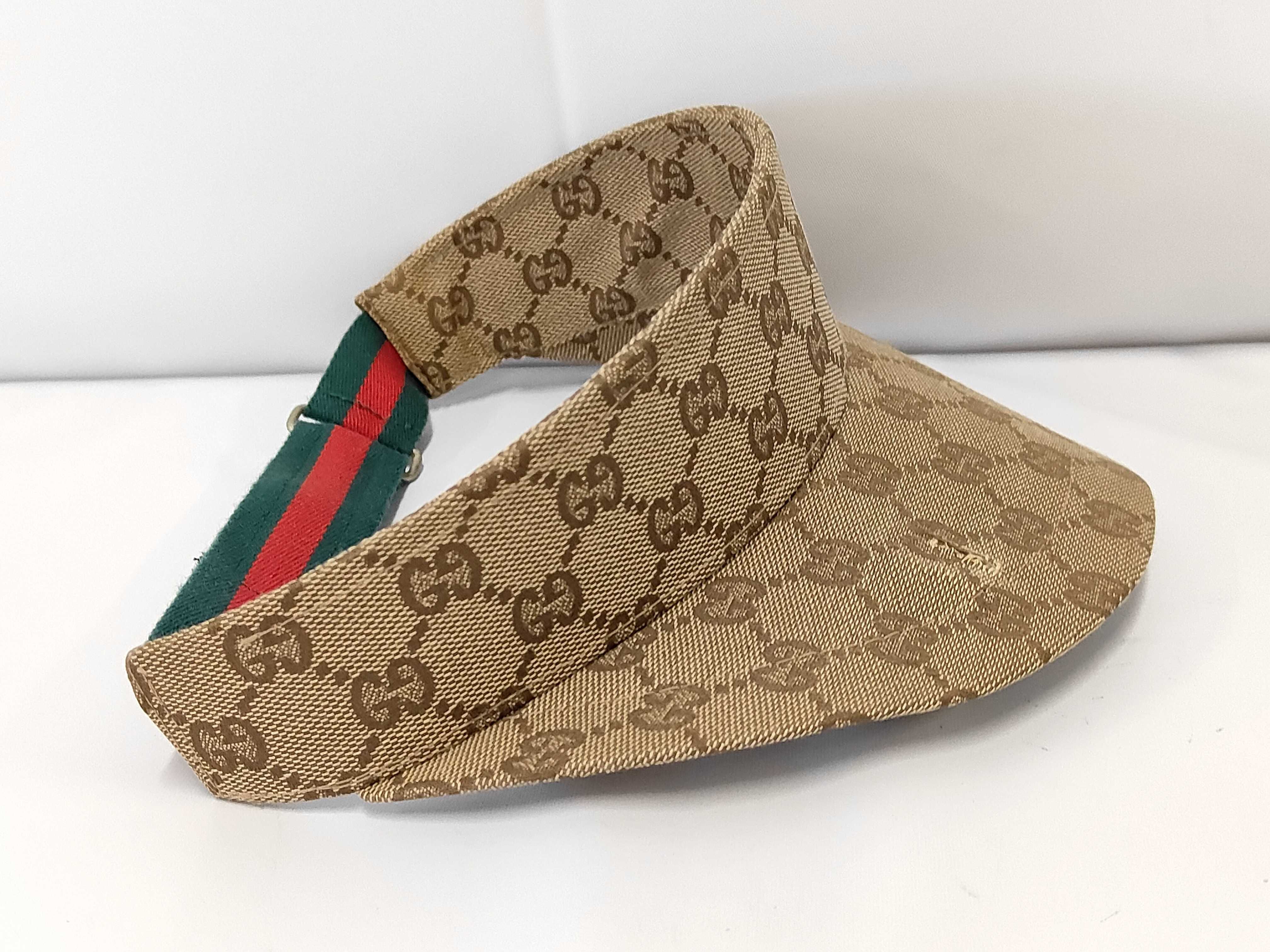 GG Canvas Sun Visor, Sherry Line, and other accessories. — view 6
