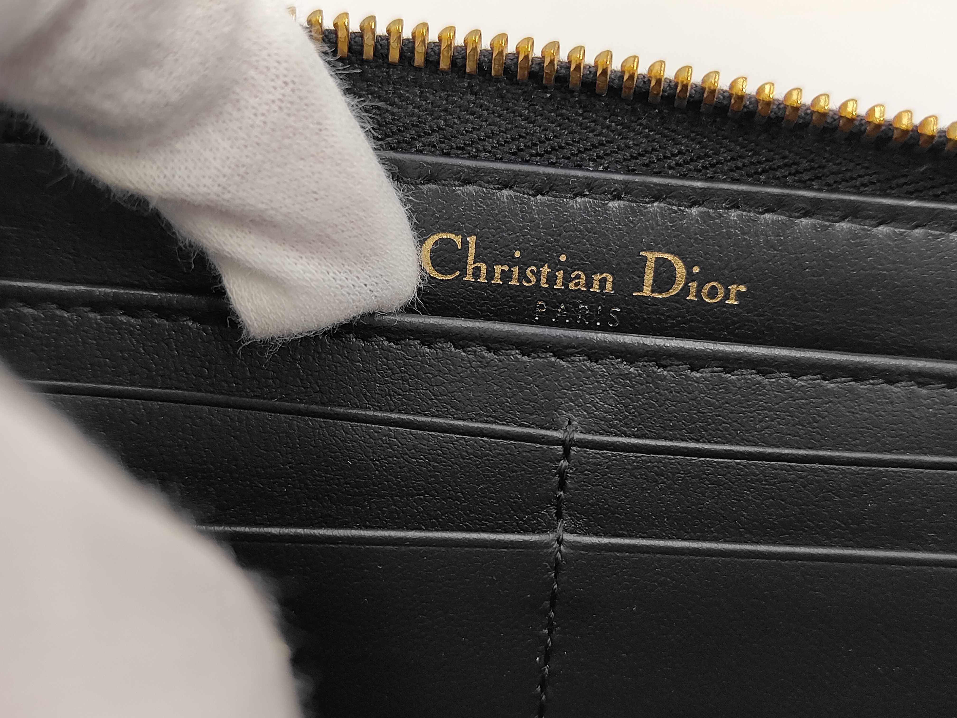 Trotter Dior Oblique Round Zip Long Wallet — view 6