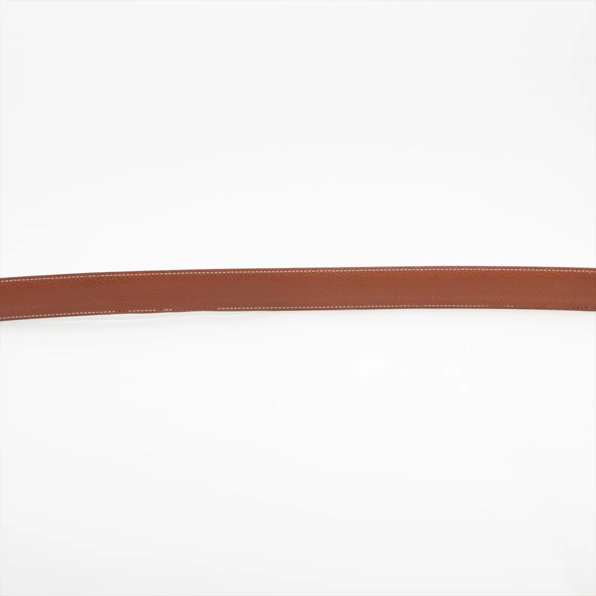 H-belt, Storie G:2003, Belt, 95, Leather, Black x Silver. Shows signs of wear: — view 4