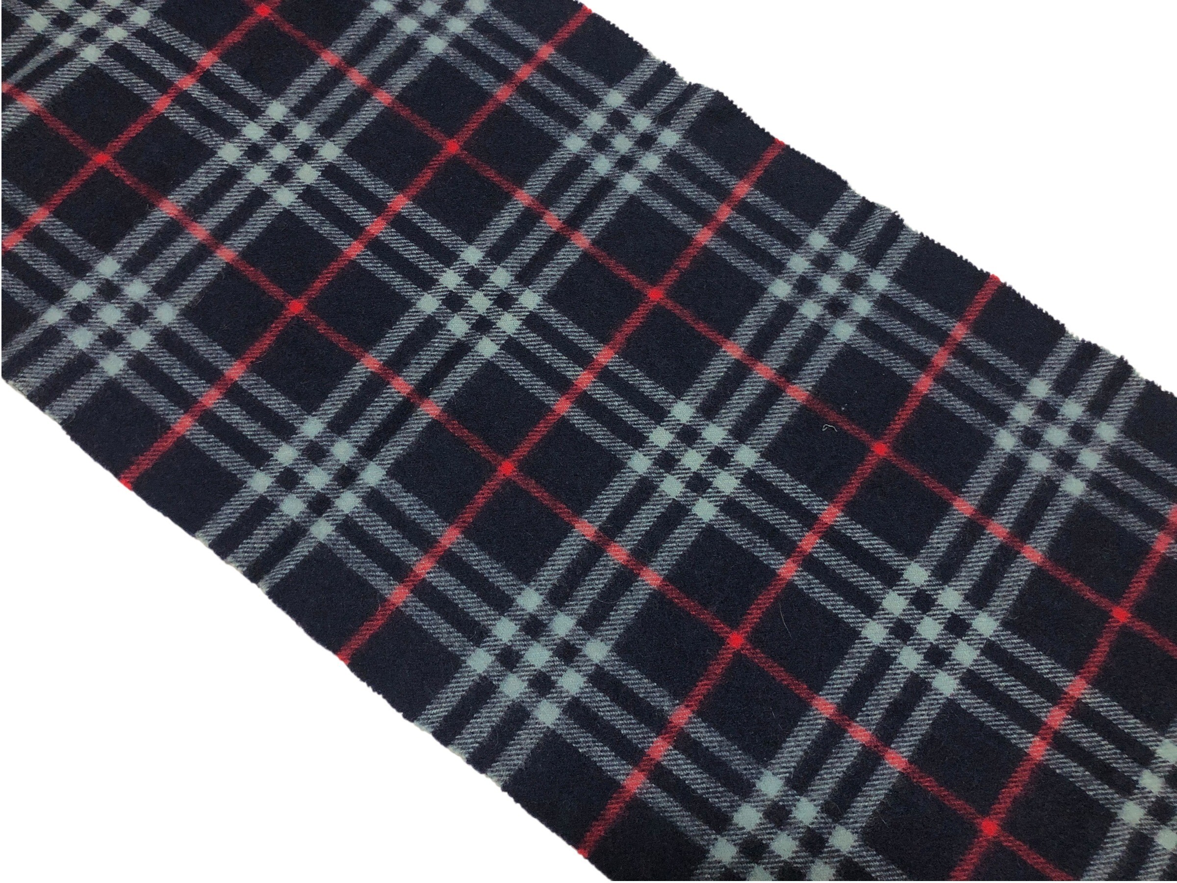 scarf, check pattern, 100% cashmere. — view 10