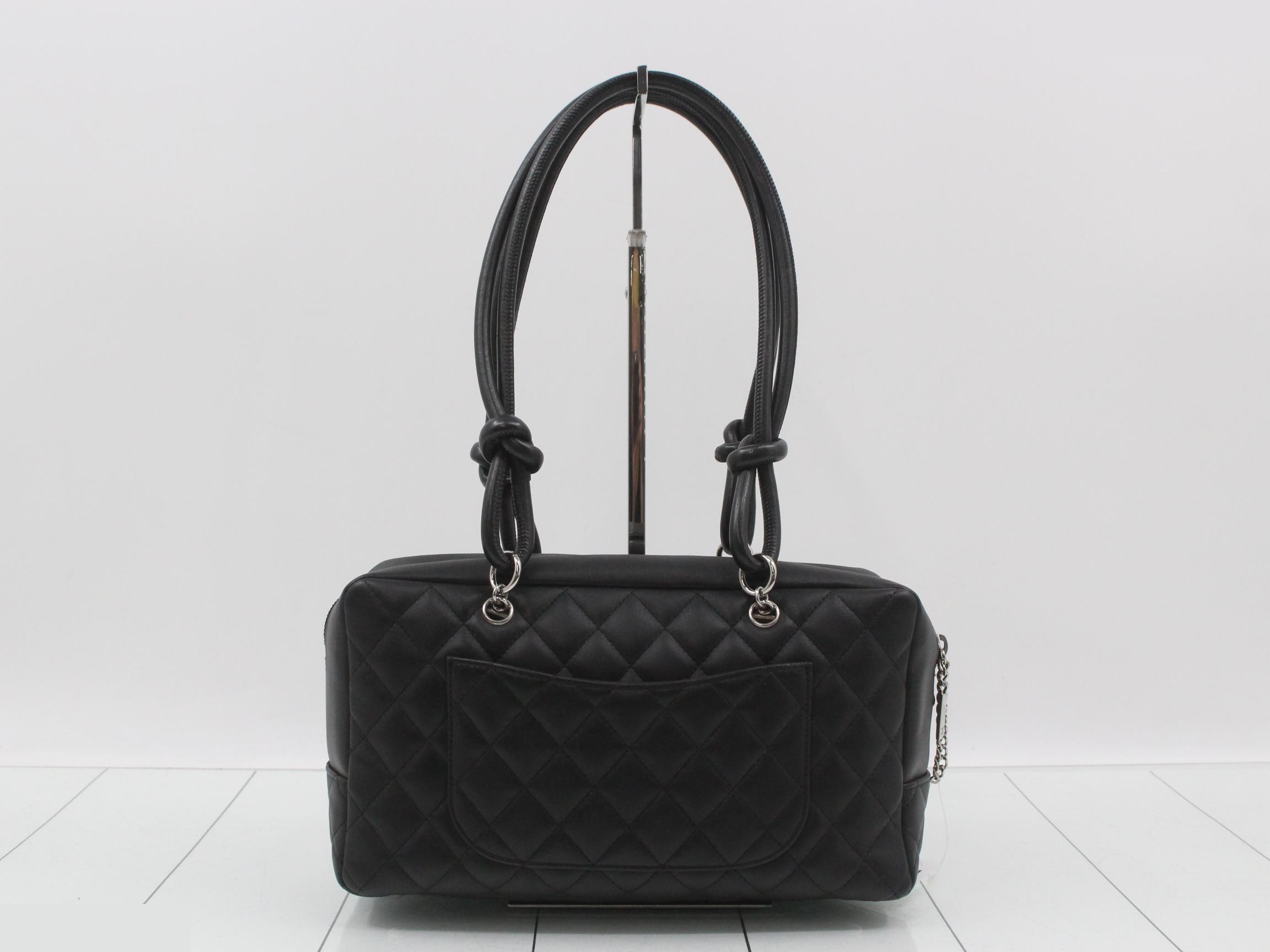 Cambon Black Tote Bag — view 2