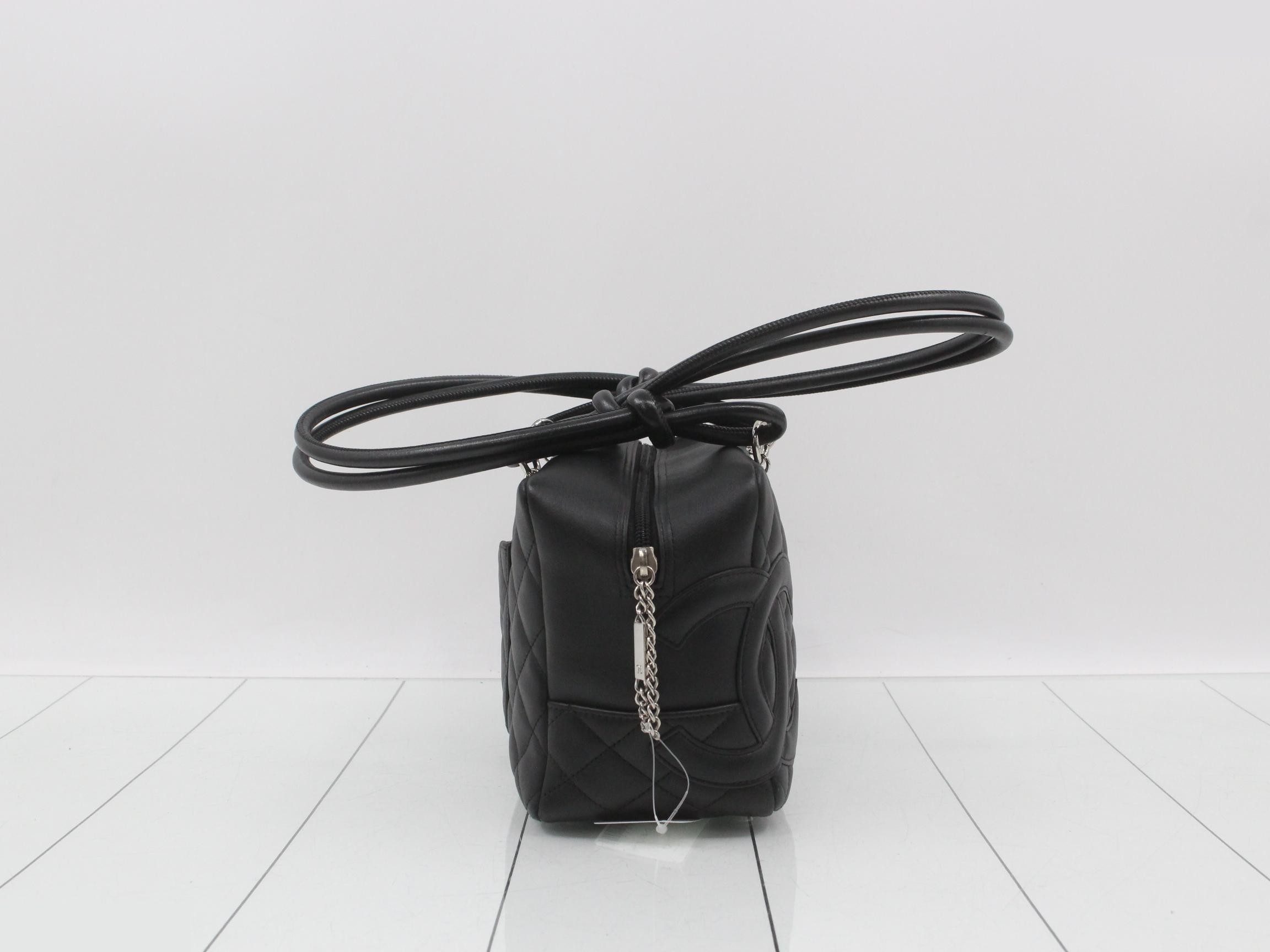 Cambon Black Tote Bag — view 4