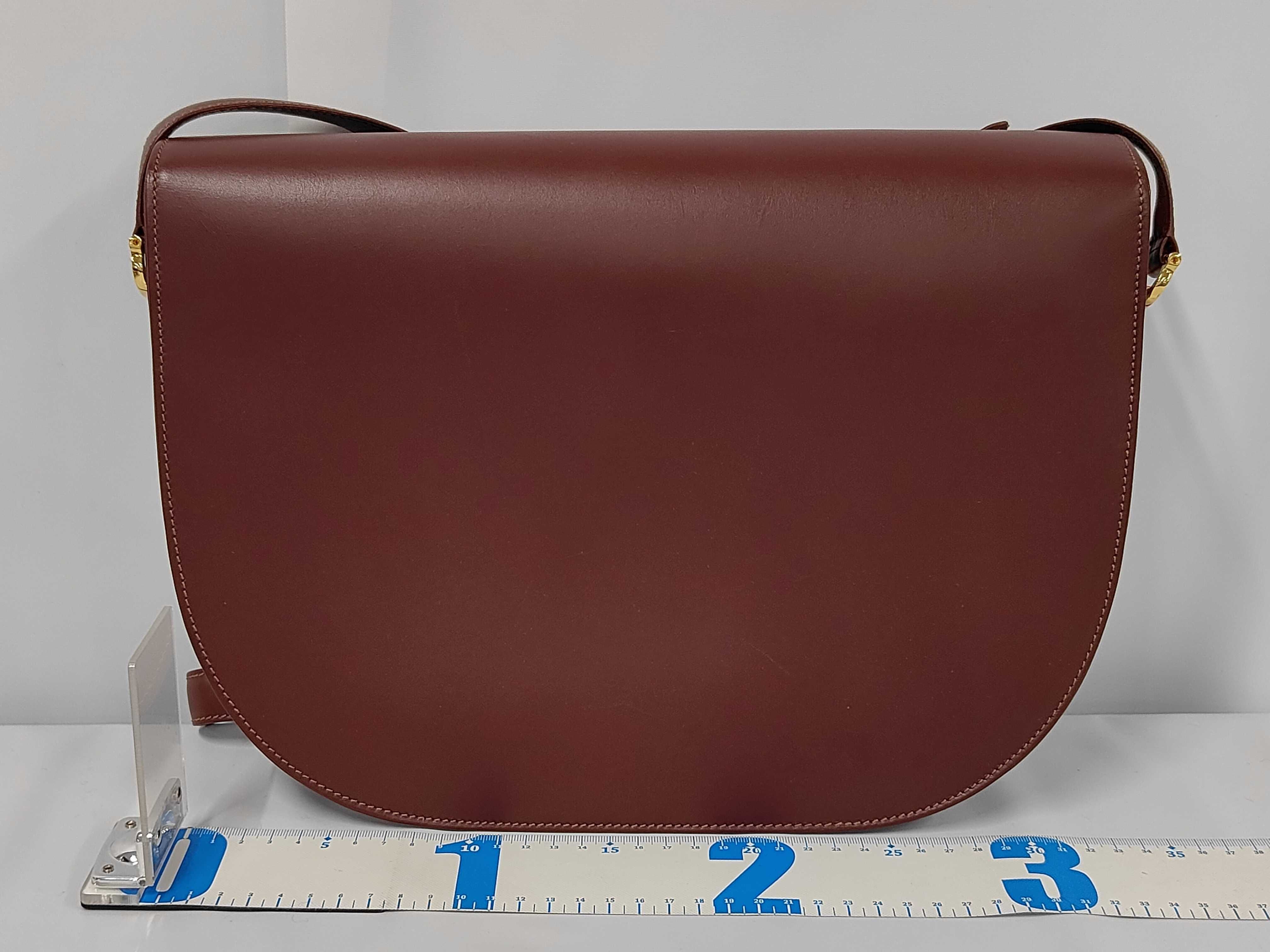 leather bag, shoulder bag, with box. — view 2