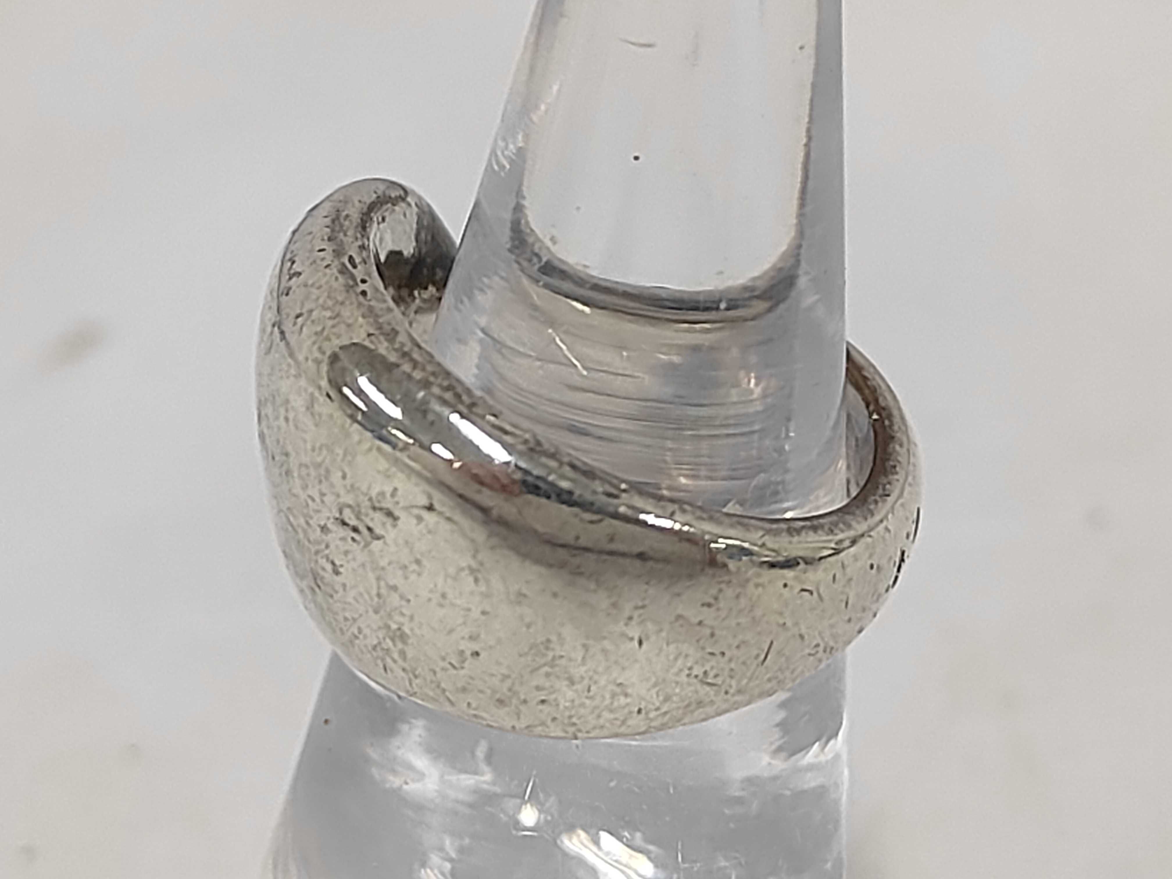 logo ring, SV925, size 10. — view 2