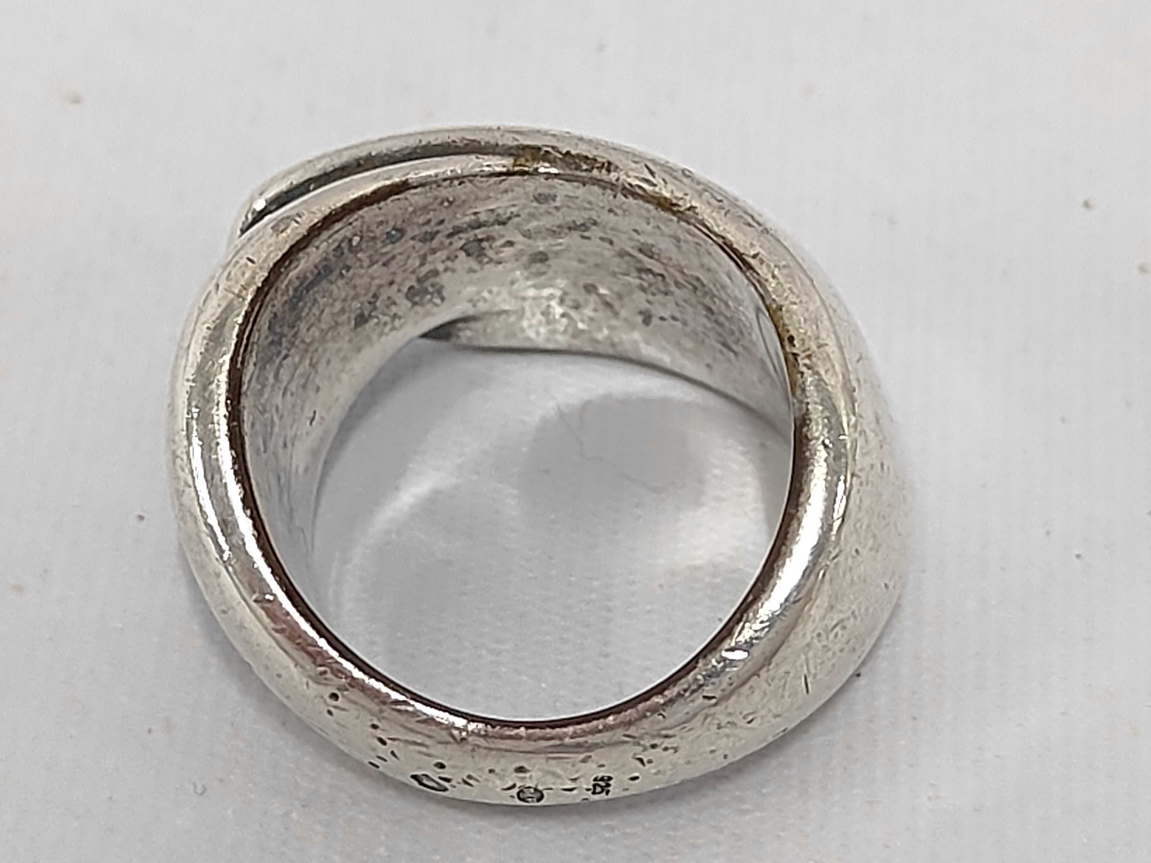 logo ring, SV925, size 10. — view 5