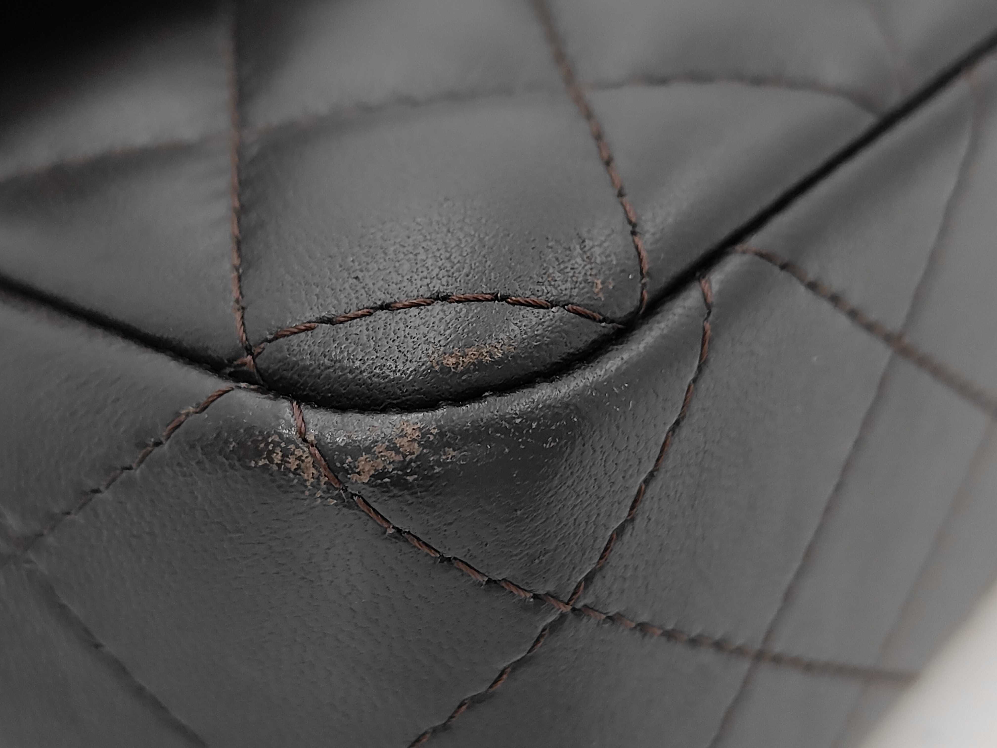 Lambskin Mini Mat 20 Single Brown Shoulder Bag — view 4