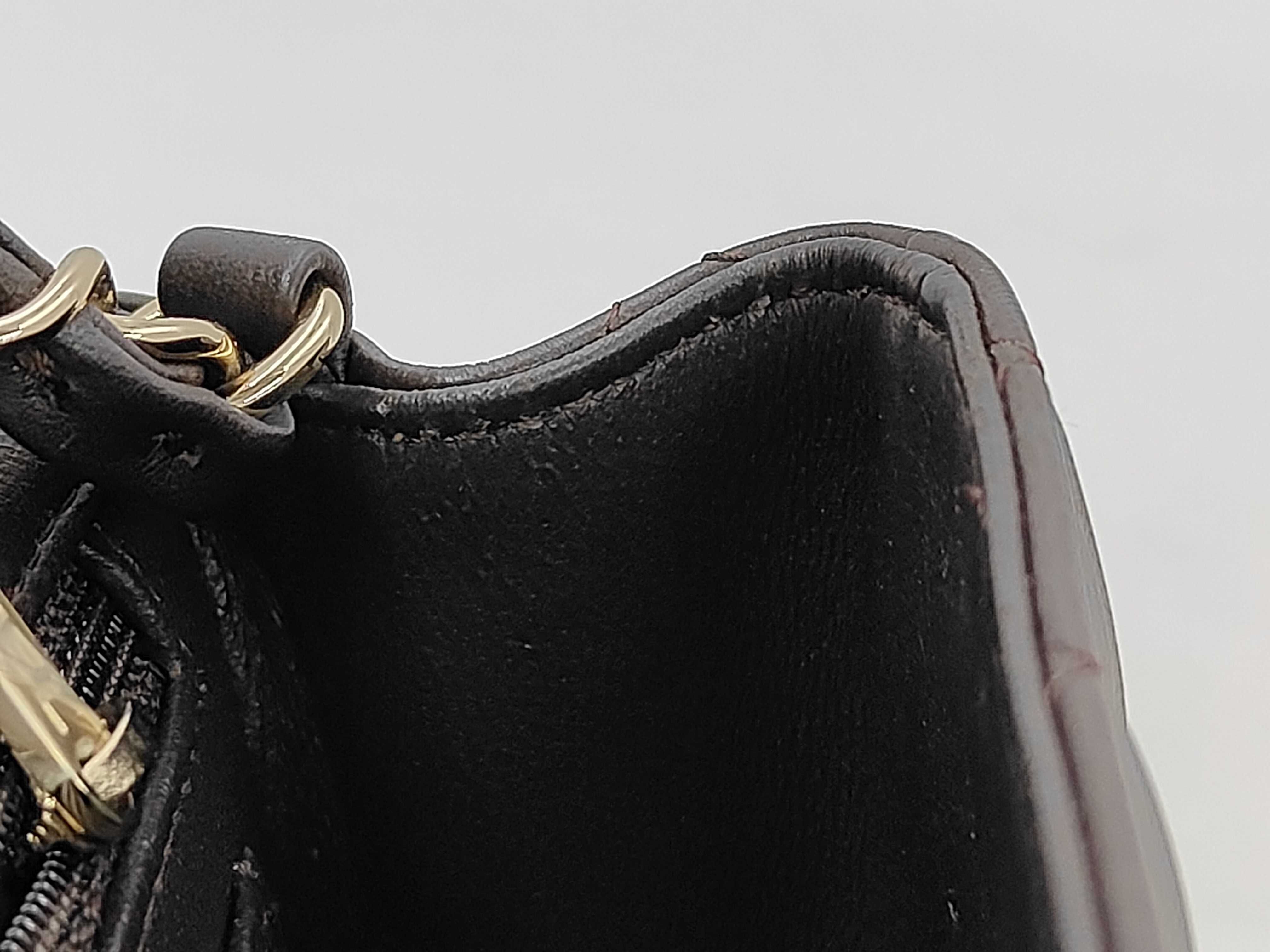 Lambskin Mini Mat 20 Single Brown Shoulder Bag — view 8