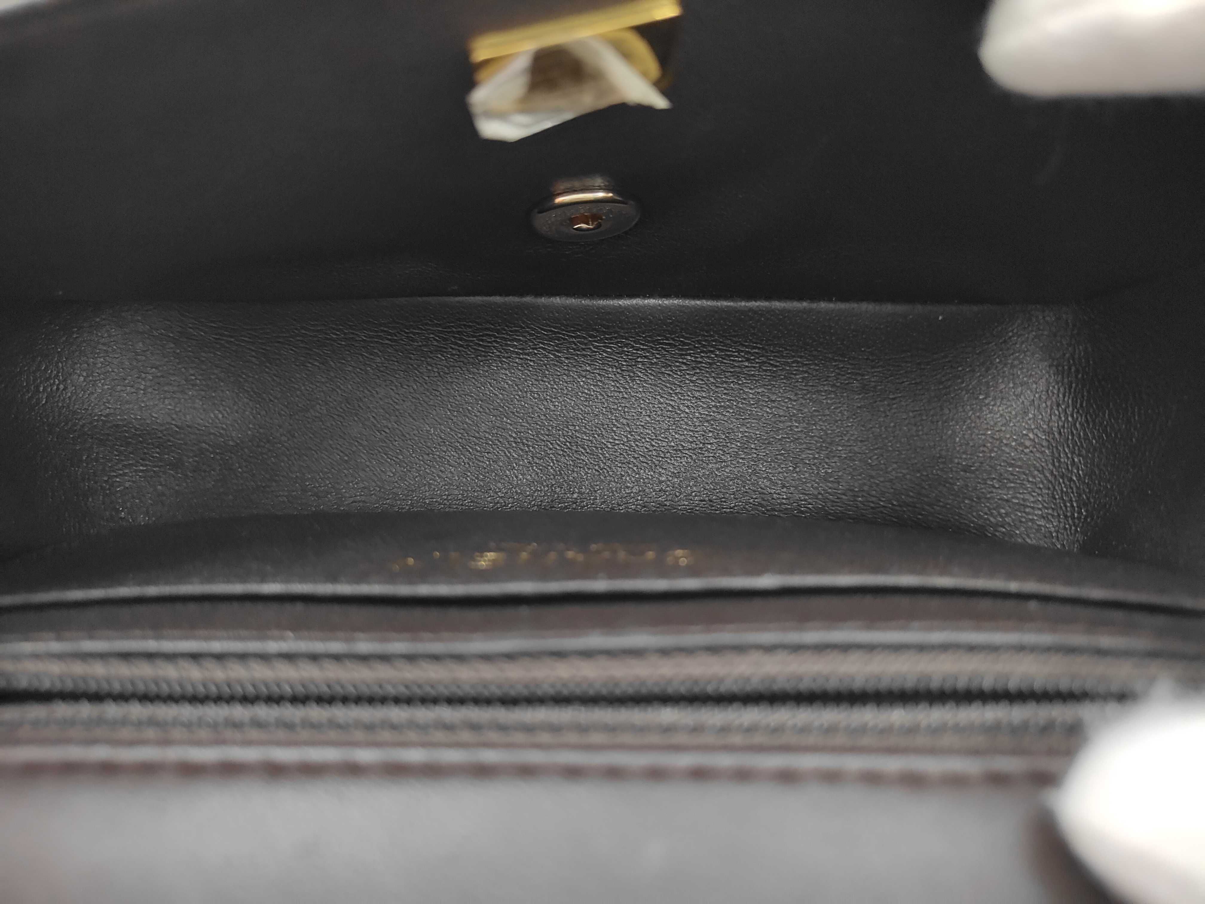 Lambskin Mini Mat 20 Single Brown Shoulder Bag — view 9