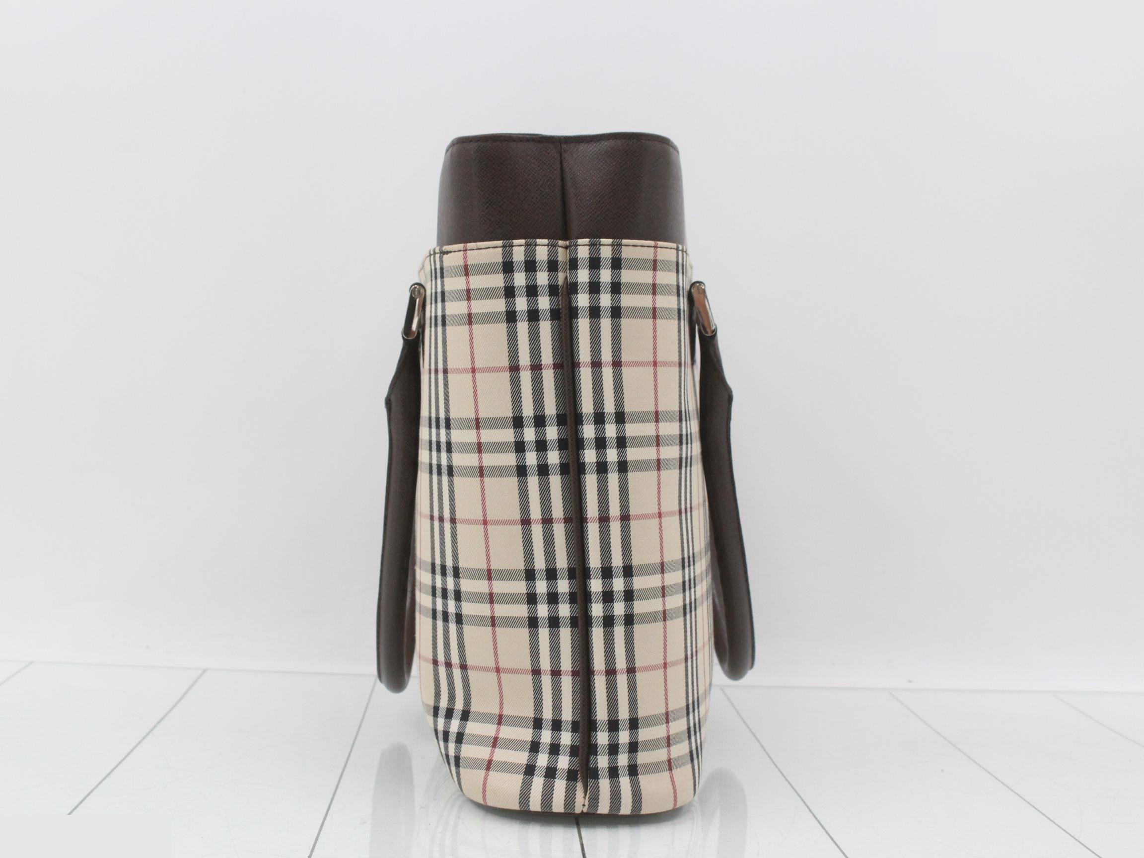 tote bag, check pattern — view 3