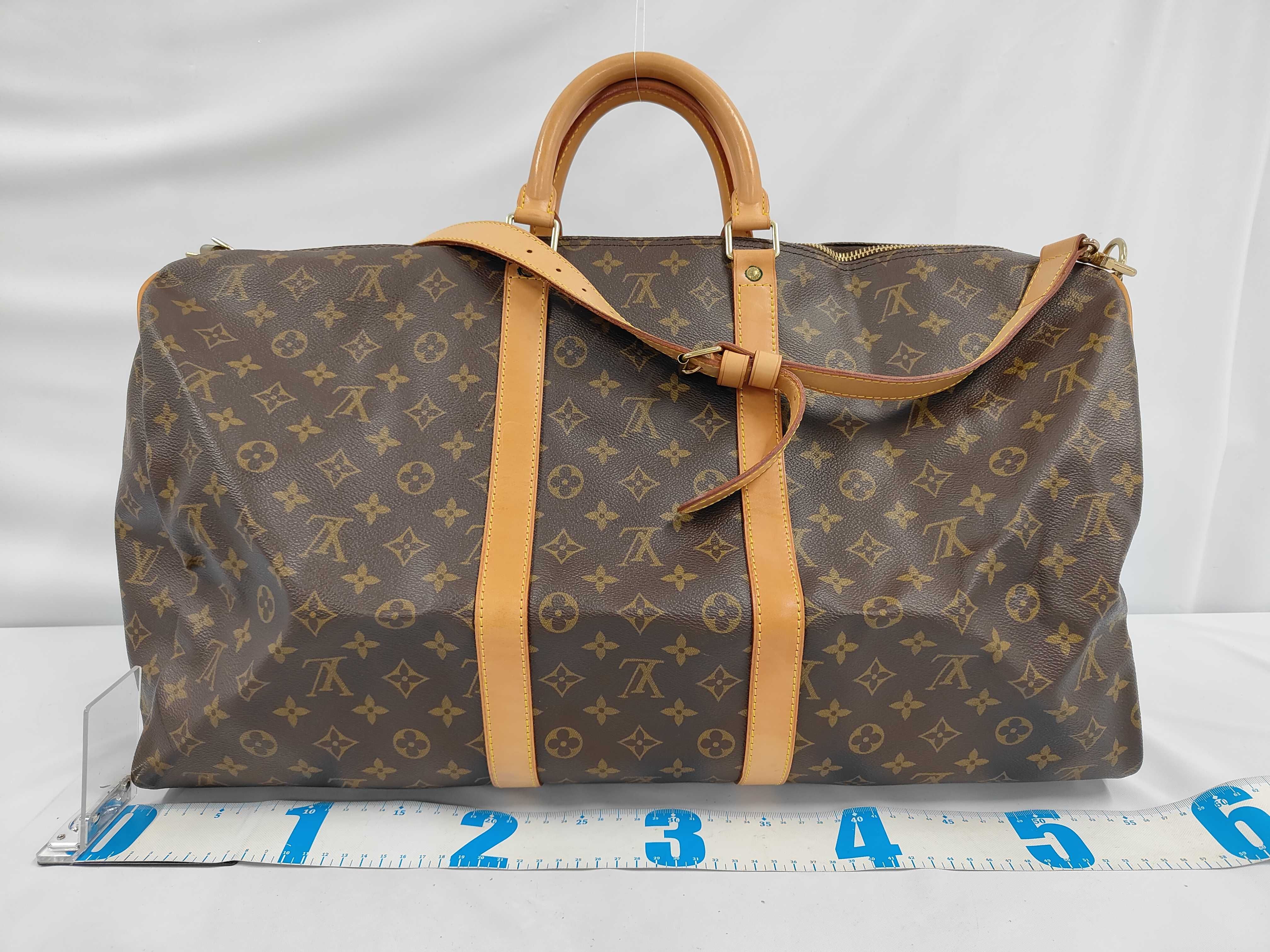 Monogram Keepall Bandoulière 55 Boston Bag — view 2