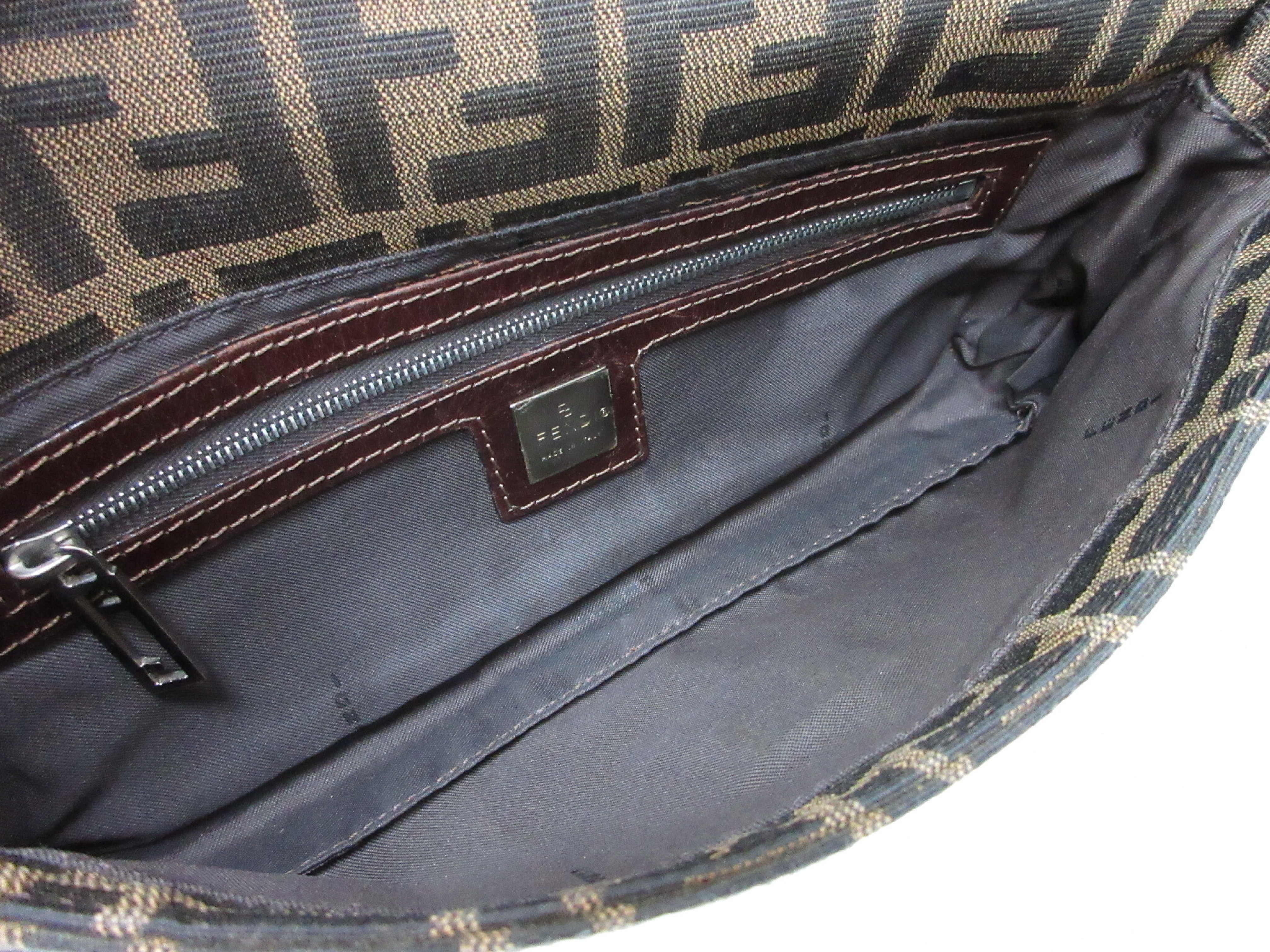 Zucca pattern shoulder bag, Zucca flap one-shoulder bag, shoulder bag — view 12