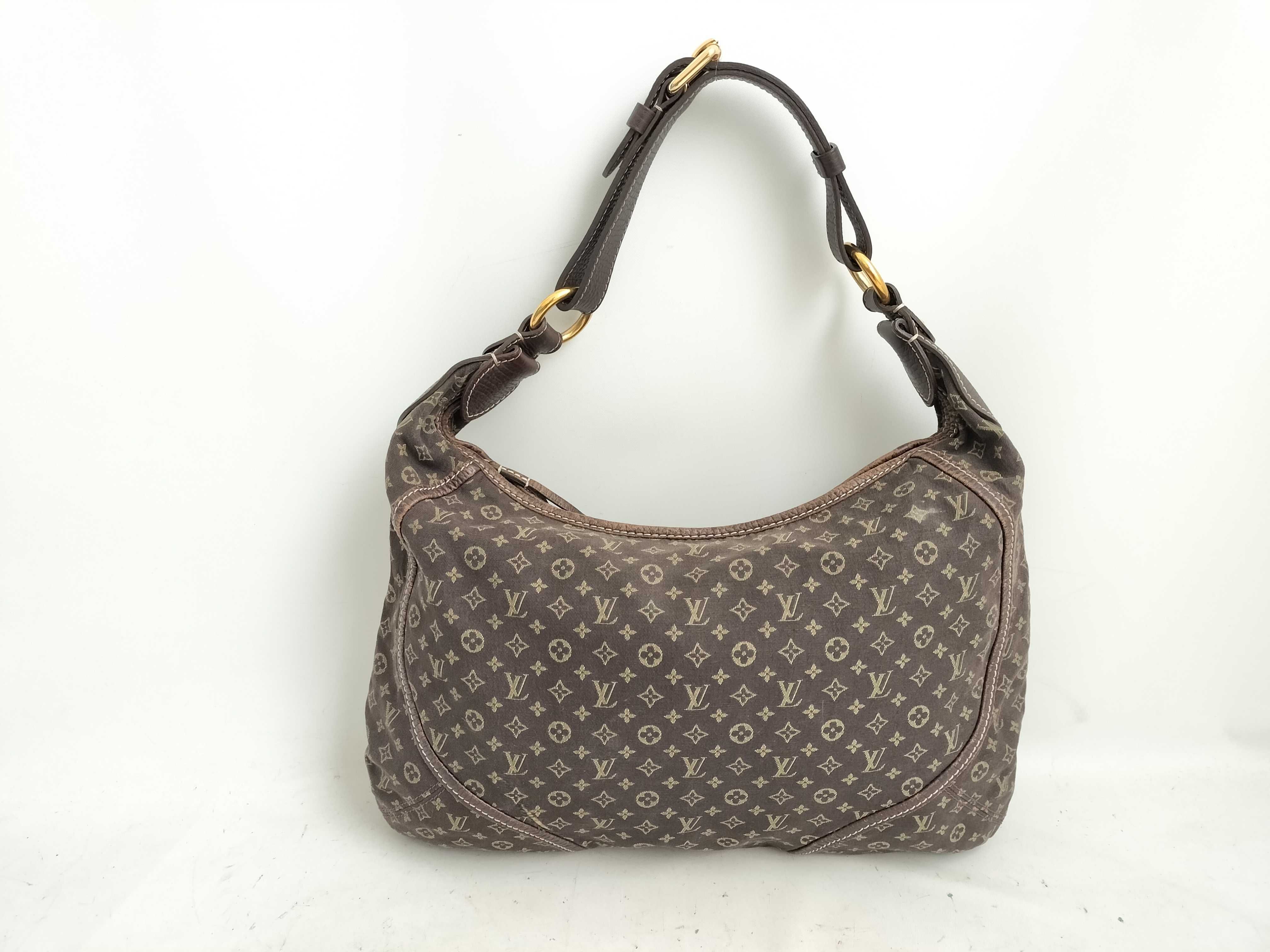 Monogram Mini Louis Vuitton Black Monogram Mini Manon MM M95619 Shoulder Bag