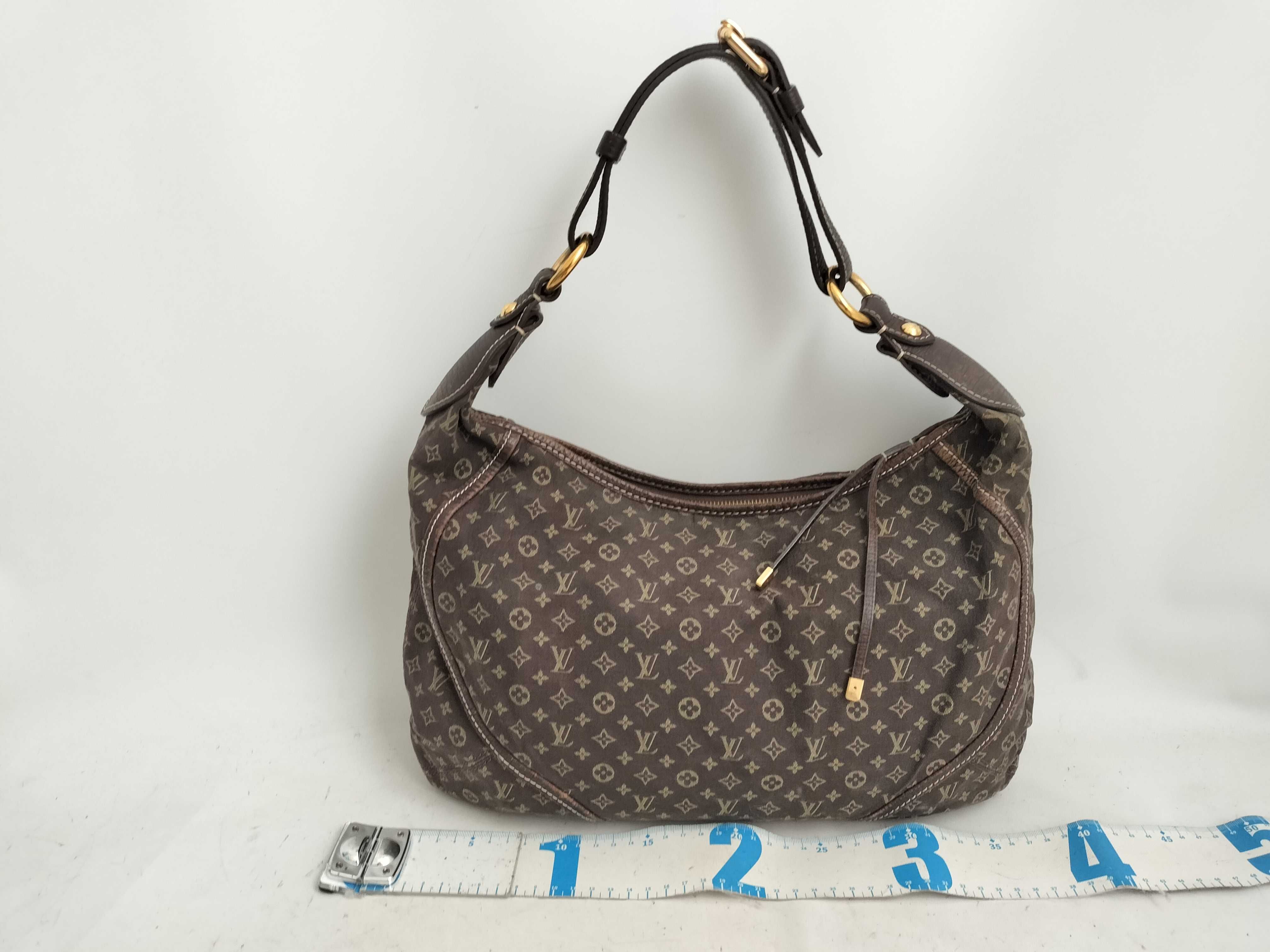 Monogram Mini Louis Vuitton Black Monogram Mini Manon MM M95619 Shoulder Bag — view 2