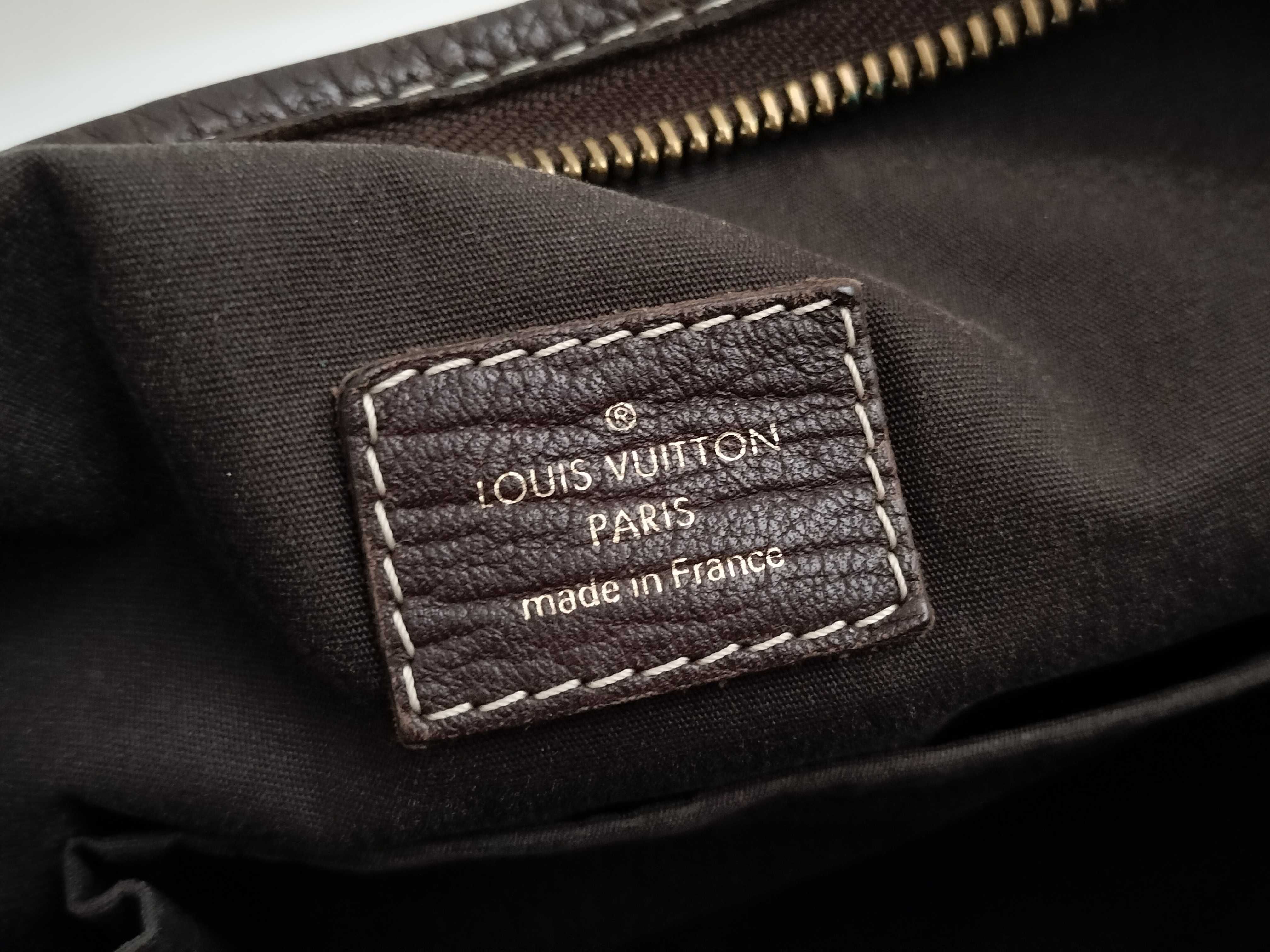 Monogram Mini Louis Vuitton Black Monogram Mini Manon MM M95619 Shoulder Bag — view 12