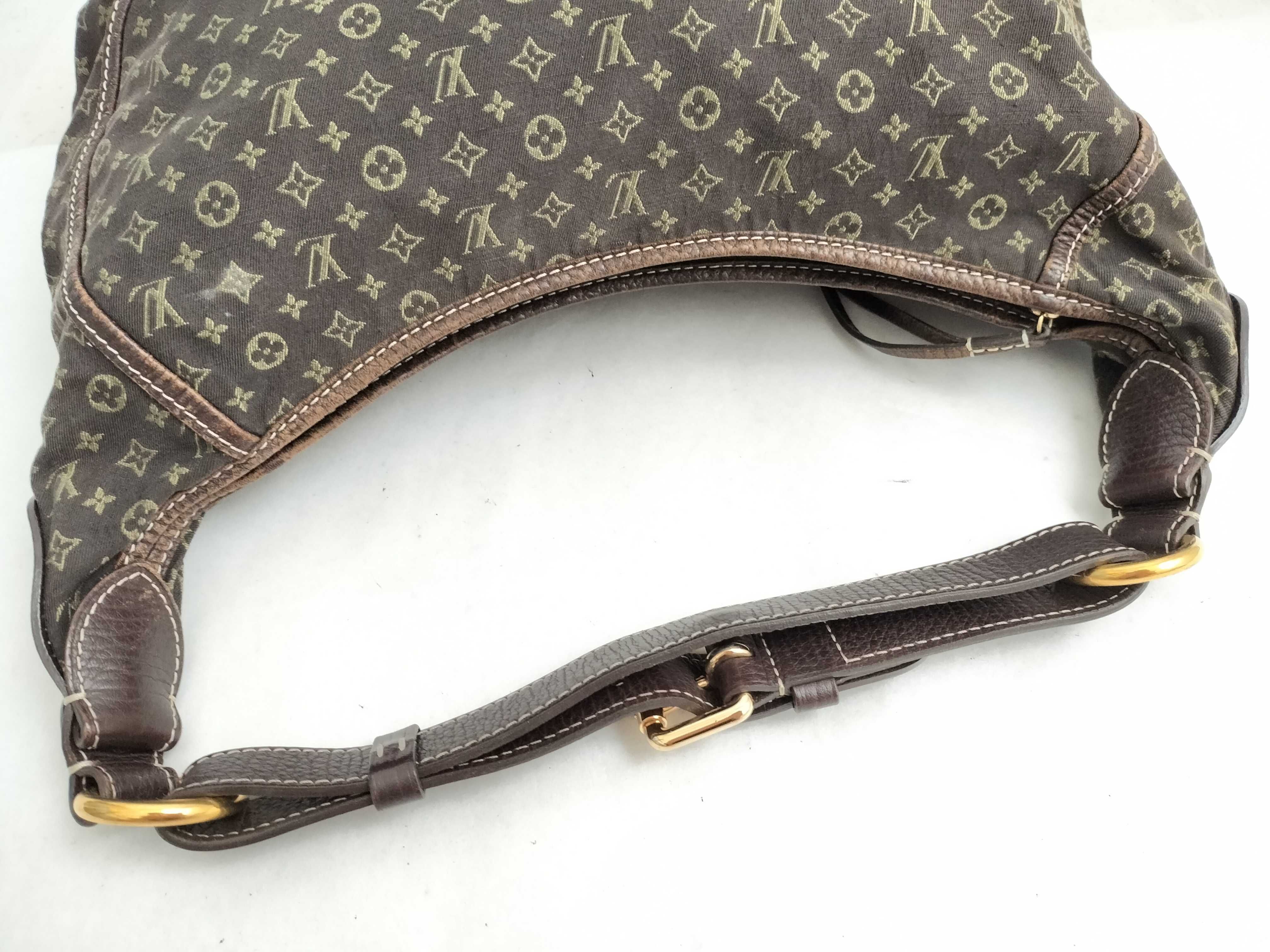 Monogram Mini Louis Vuitton Black Monogram Mini Manon MM M95619 Shoulder Bag — view 3