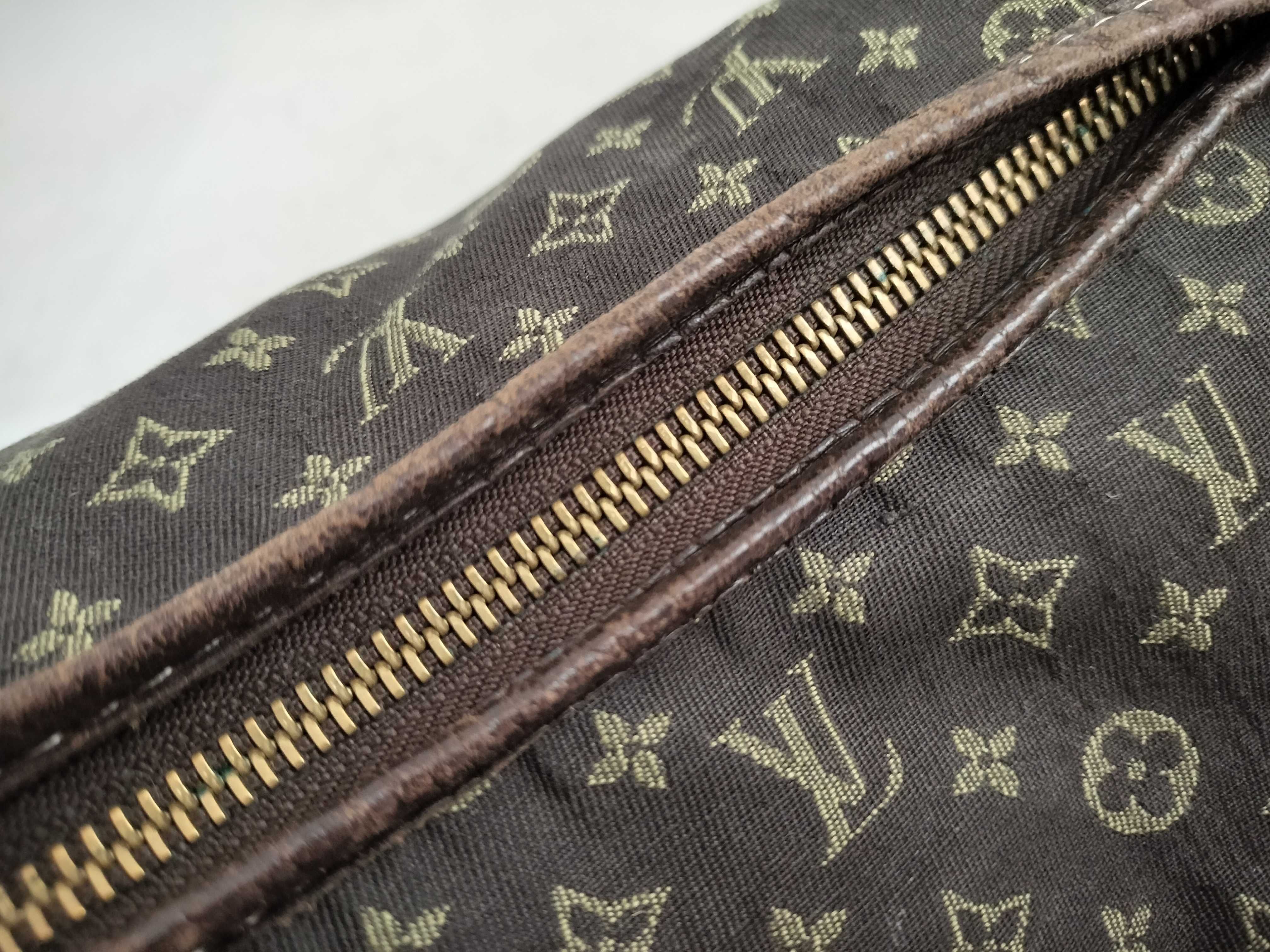 Monogram Mini Louis Vuitton Black Monogram Mini Manon MM M95619 Shoulder Bag — view 6