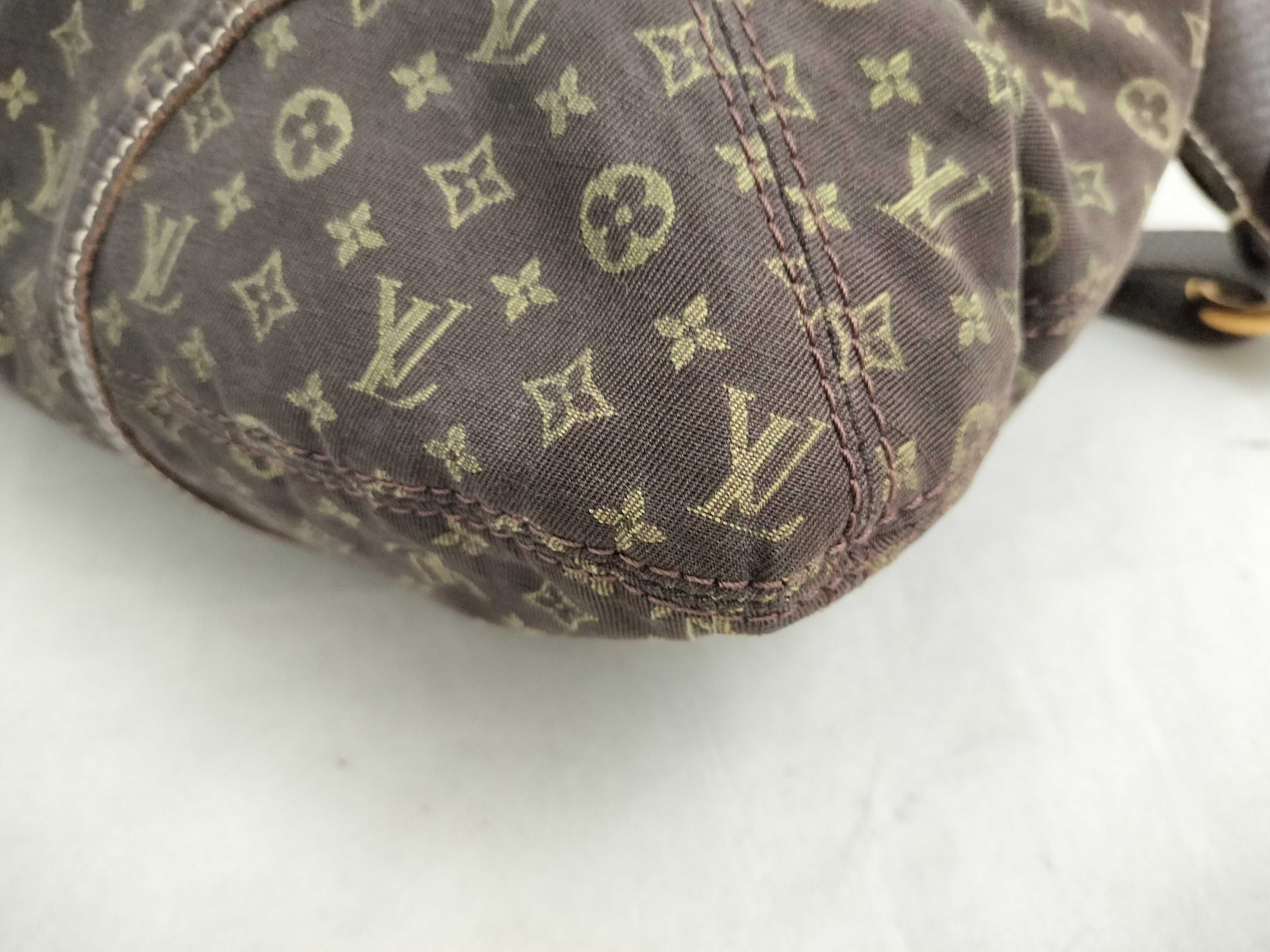 Monogram Mini Louis Vuitton Black Monogram Mini Manon MM M95619 Shoulder Bag — view 7