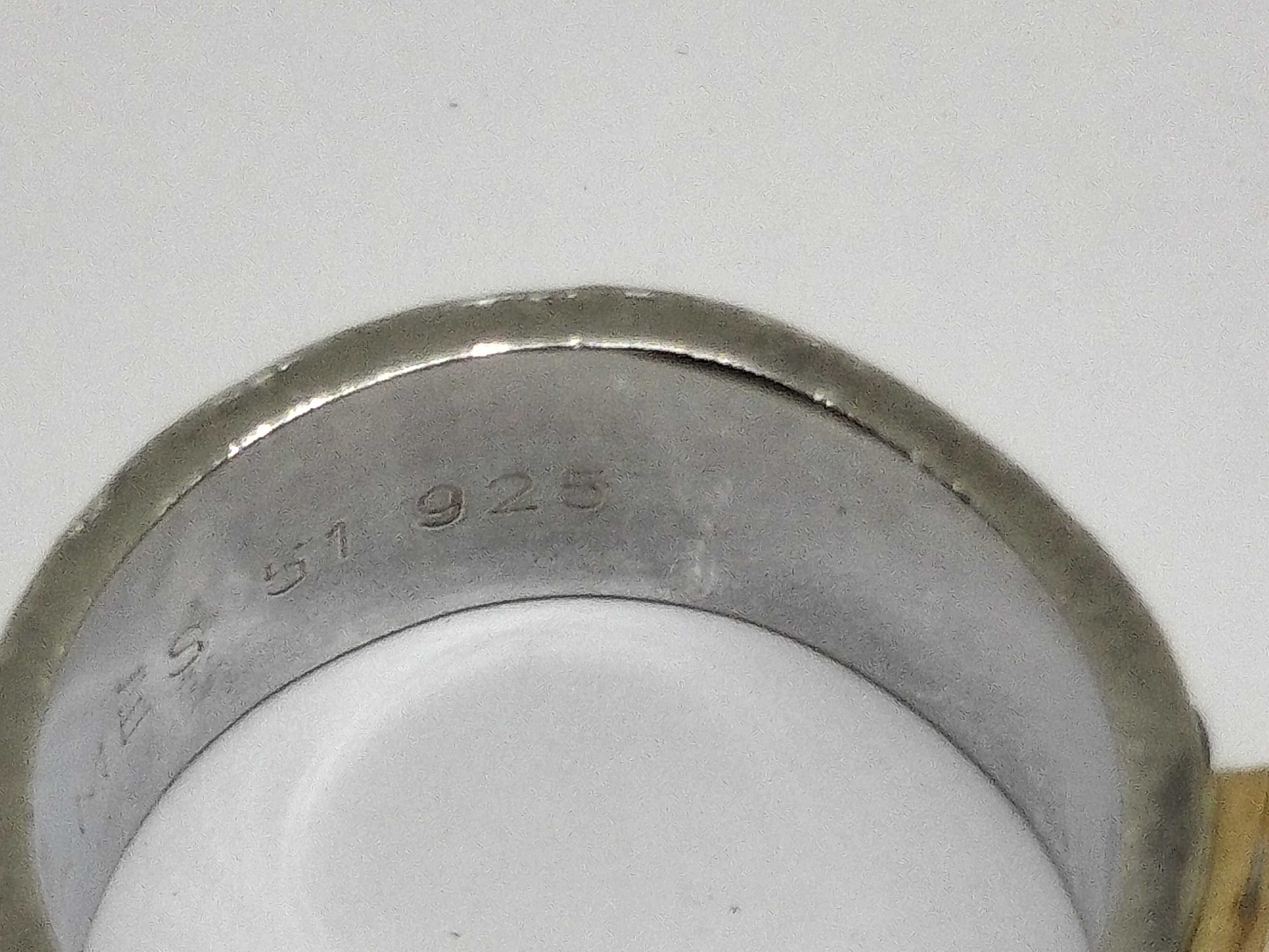 Kelly Ring, SV925 YG, Size 51 — view 4