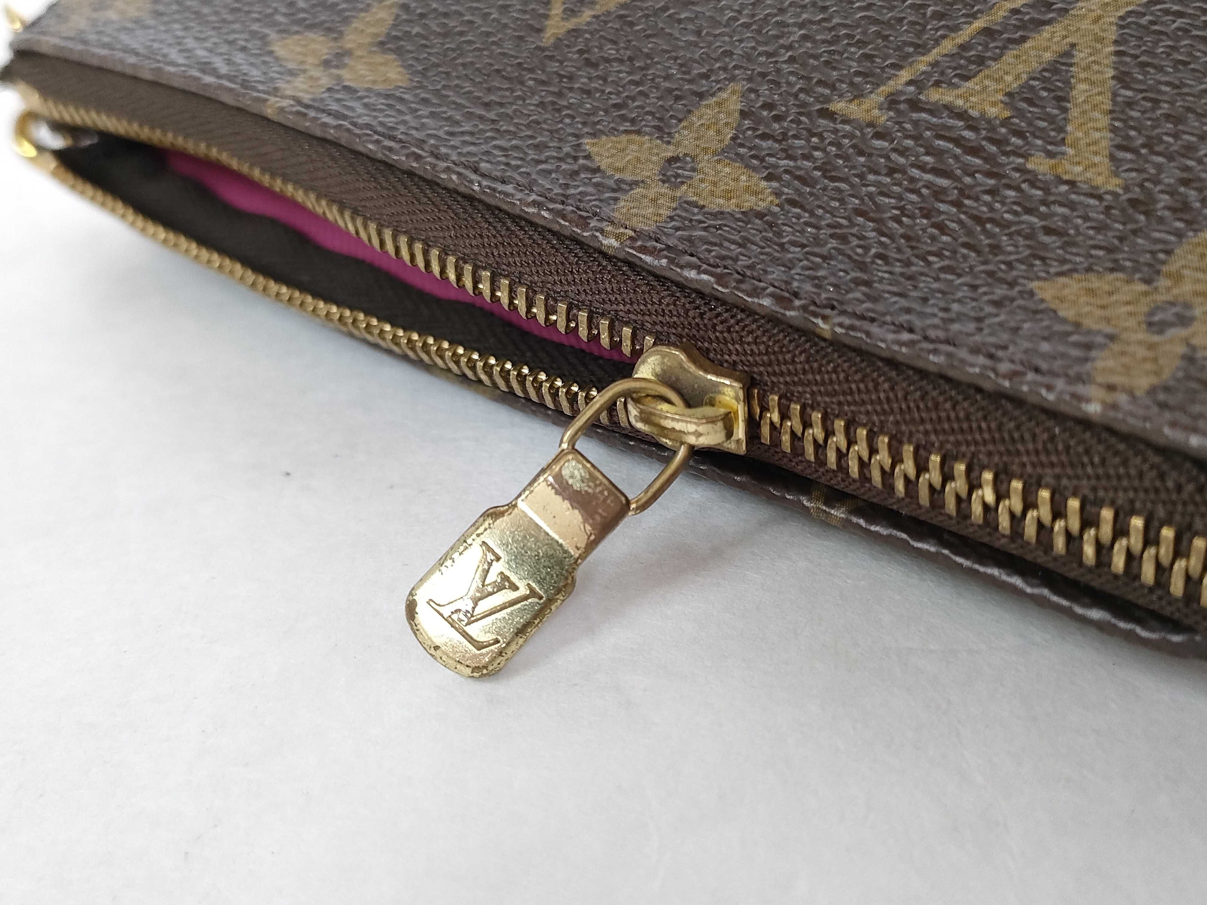 Monogram Louis Vuitton Monogram Pouch Bag Pouch — view 12