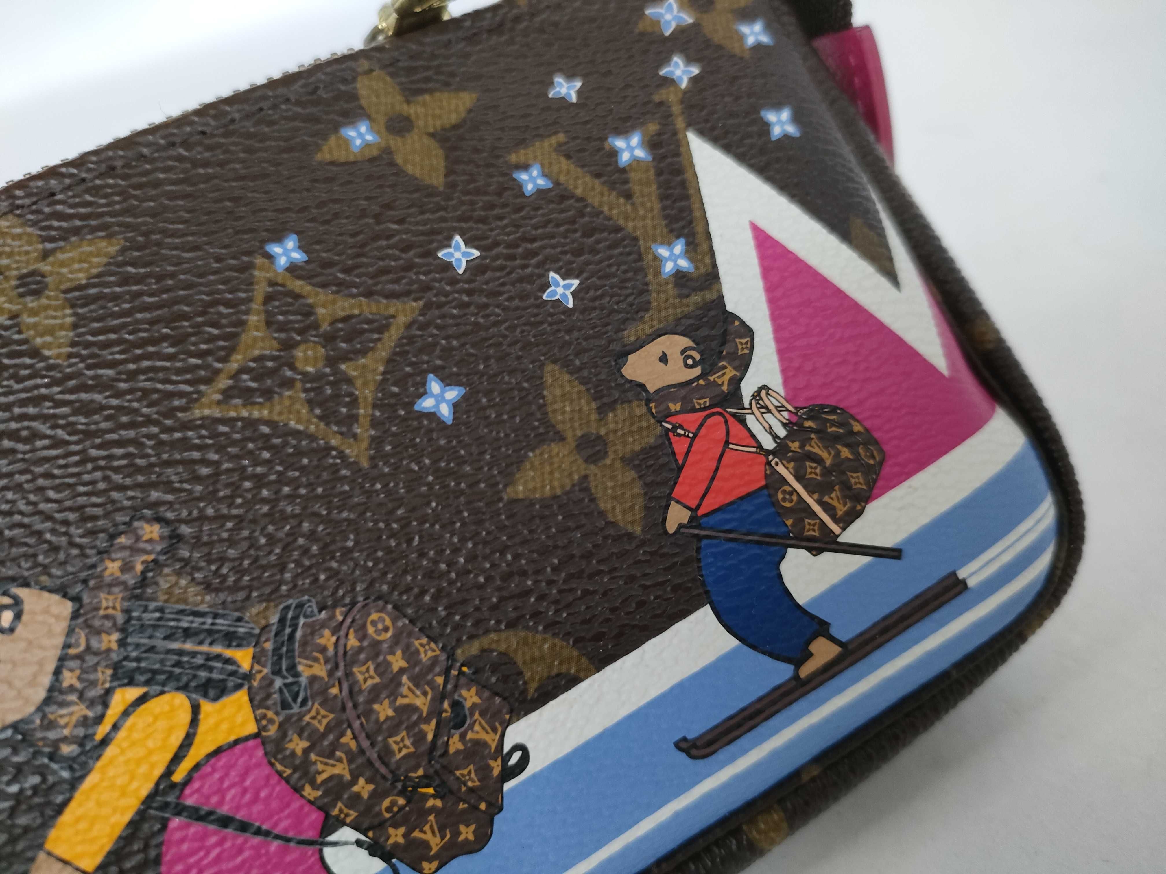 Monogram Louis Vuitton Monogram Pouch Bag Pouch — view 13