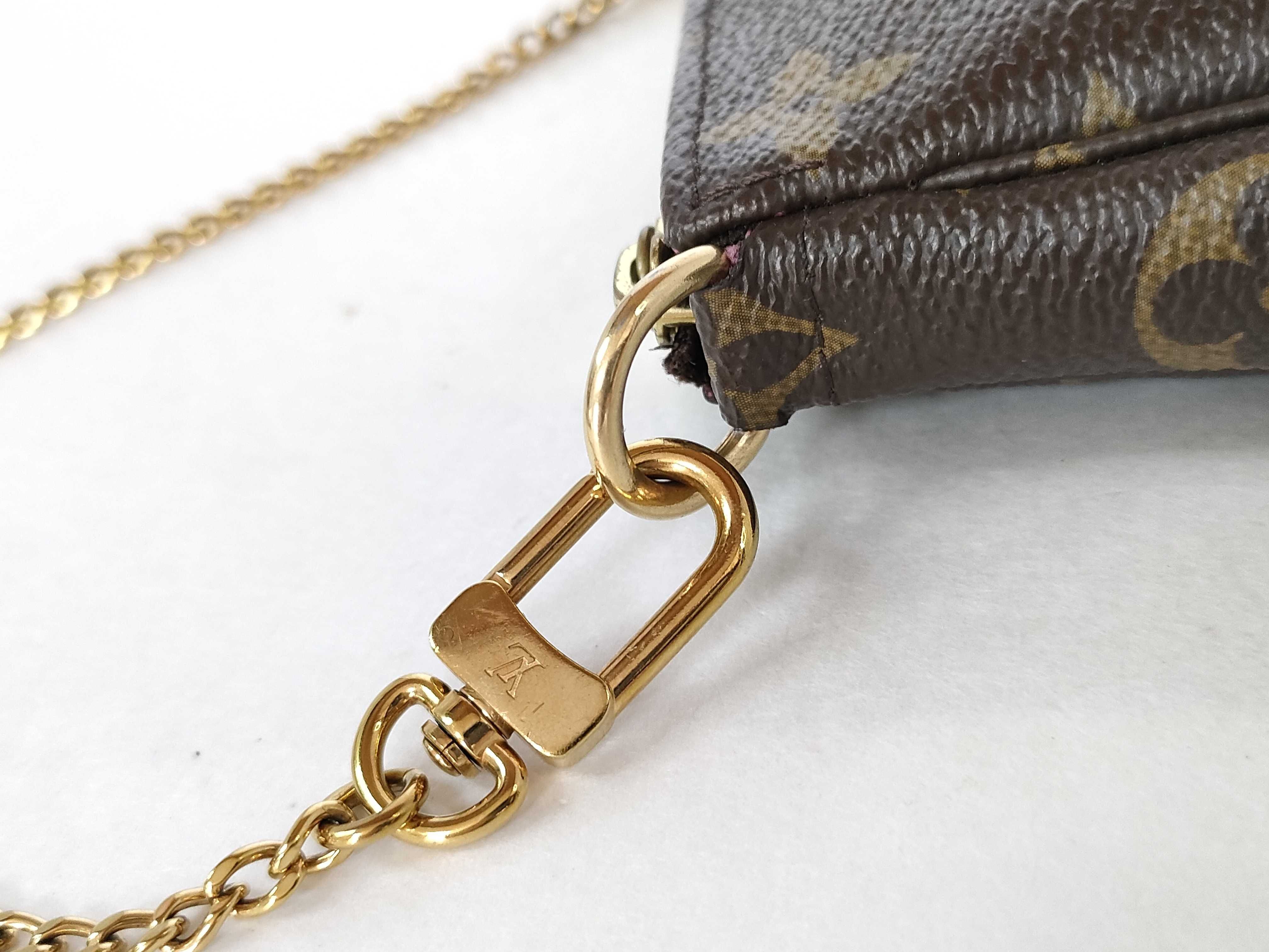 Monogram Louis Vuitton Monogram Pouch Bag Pouch — view 5