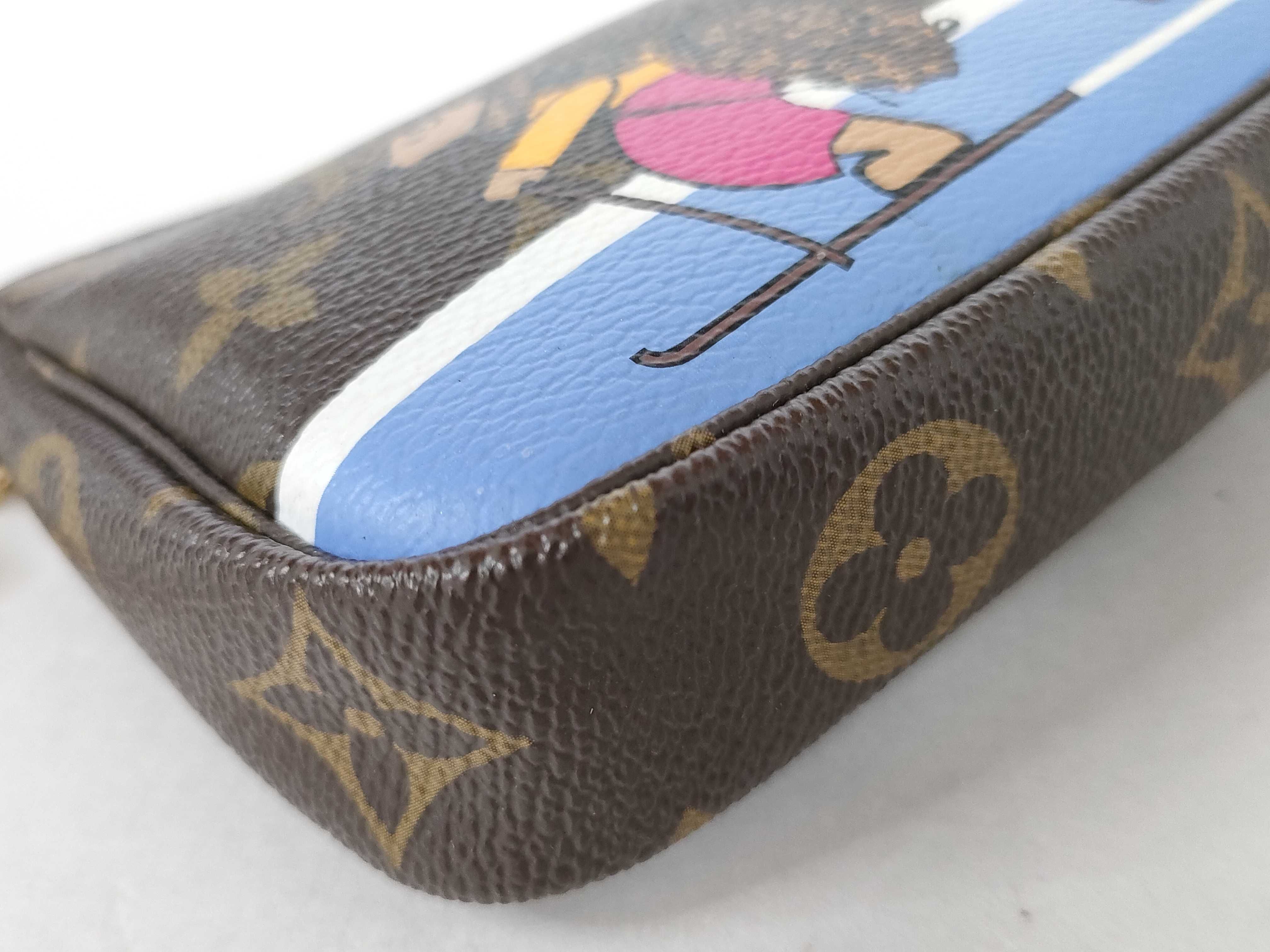 Monogram Louis Vuitton Monogram Pouch Bag Pouch — view 6