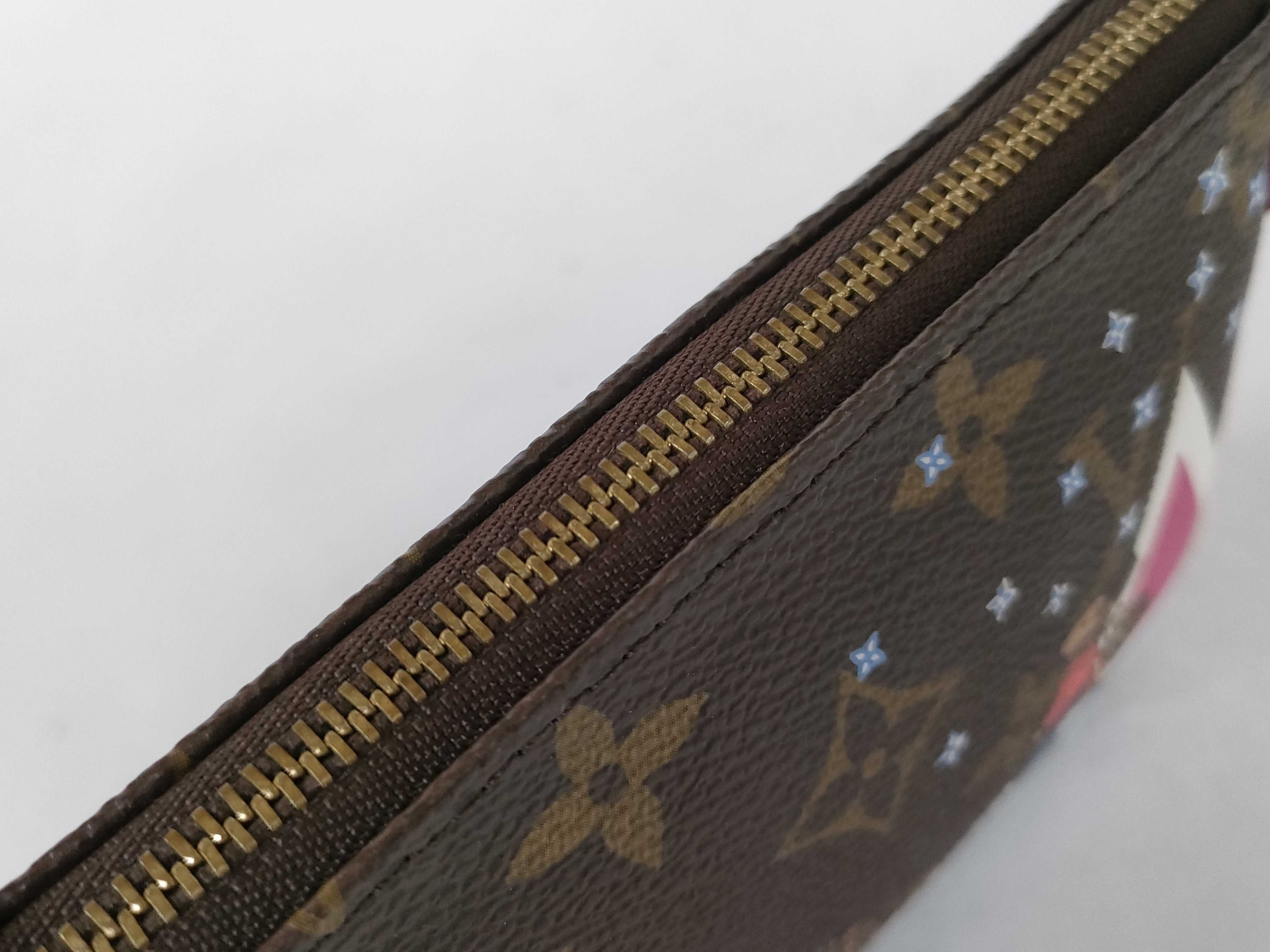 Monogram Louis Vuitton Monogram Pouch Bag Pouch — view 8