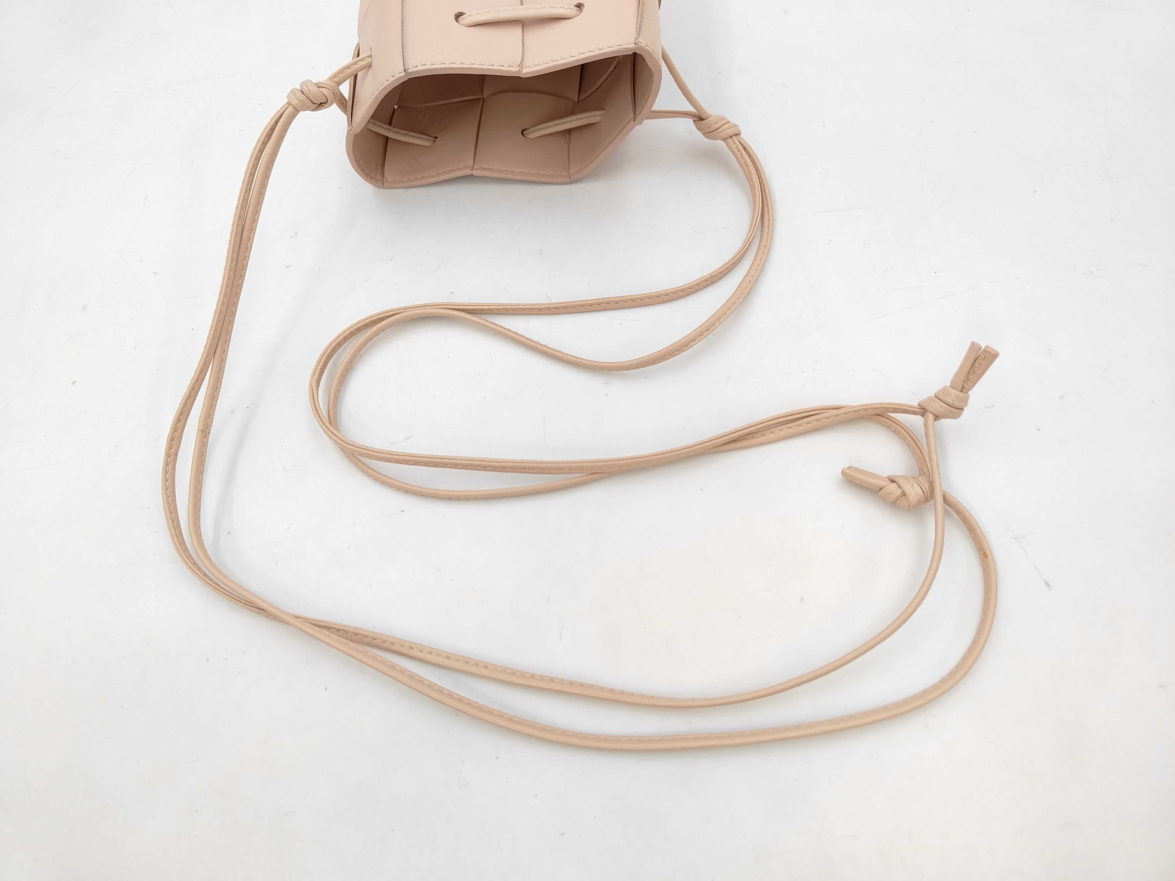 Mini Cassette Crossbody Bag Beige Shoulder Bag — view 5
