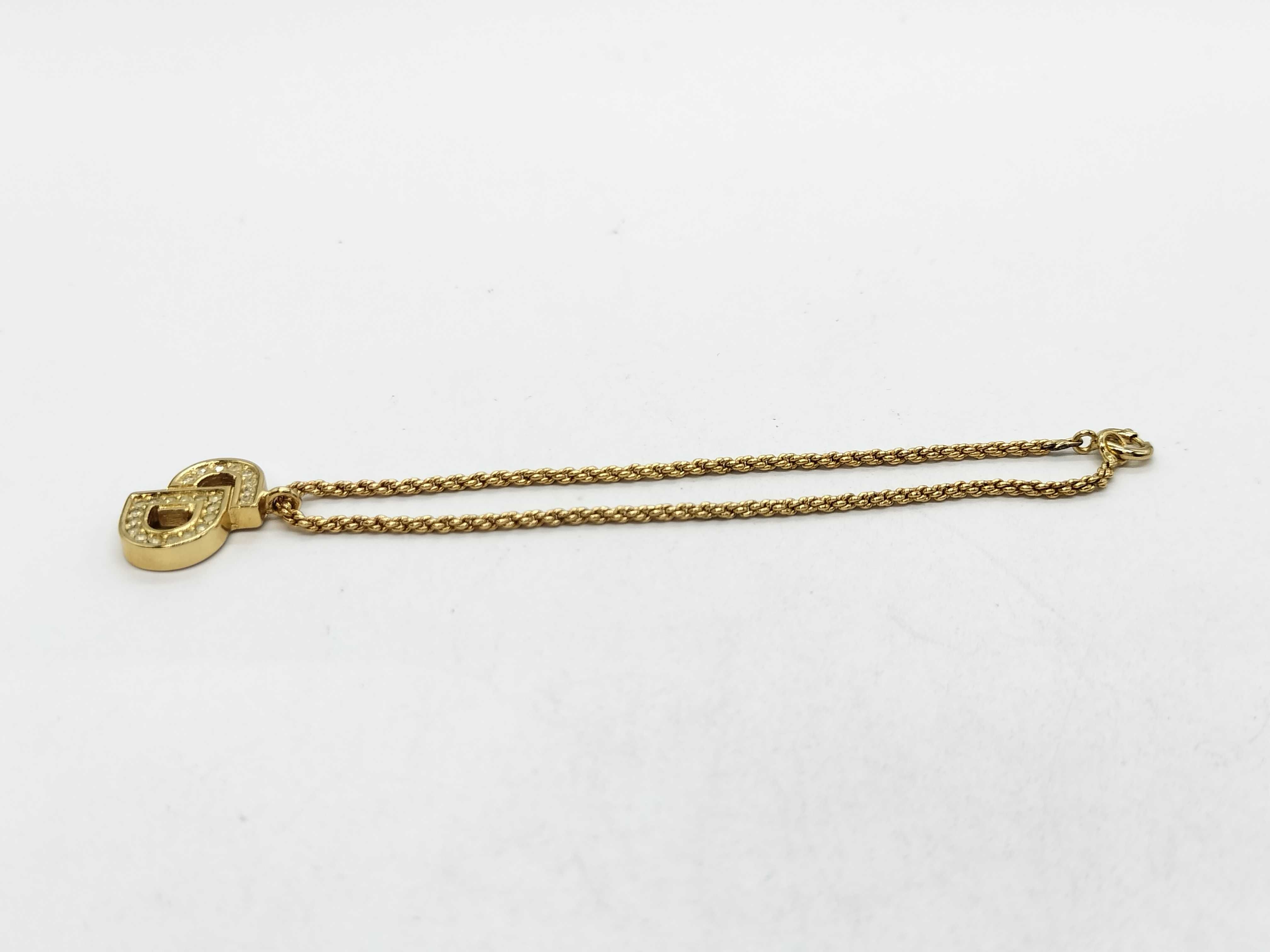 CD Logo Gold Bracelet Bracelet/Bangle — view 4